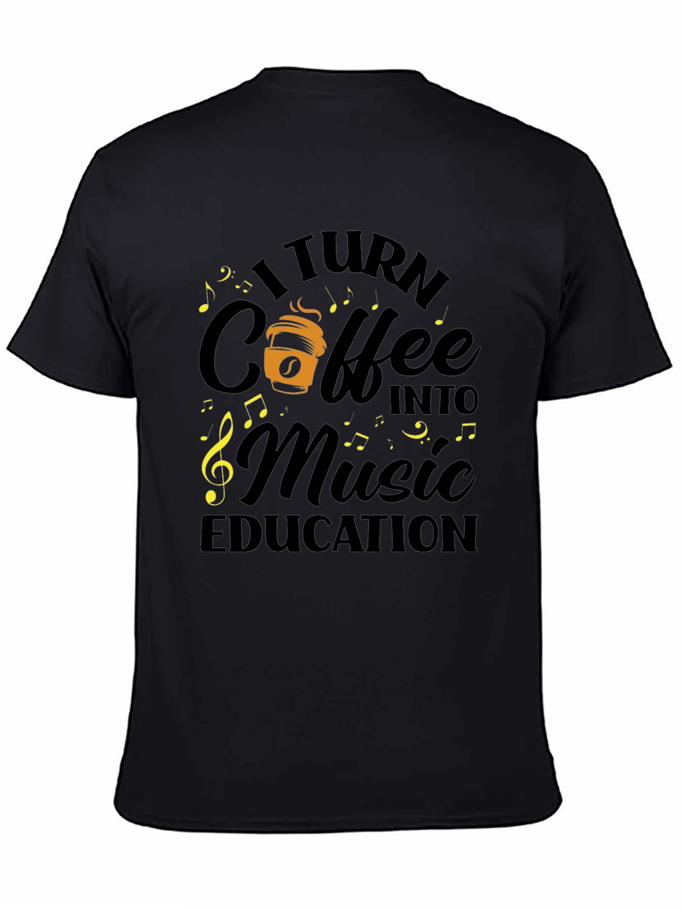 Coffee Music Education Tee