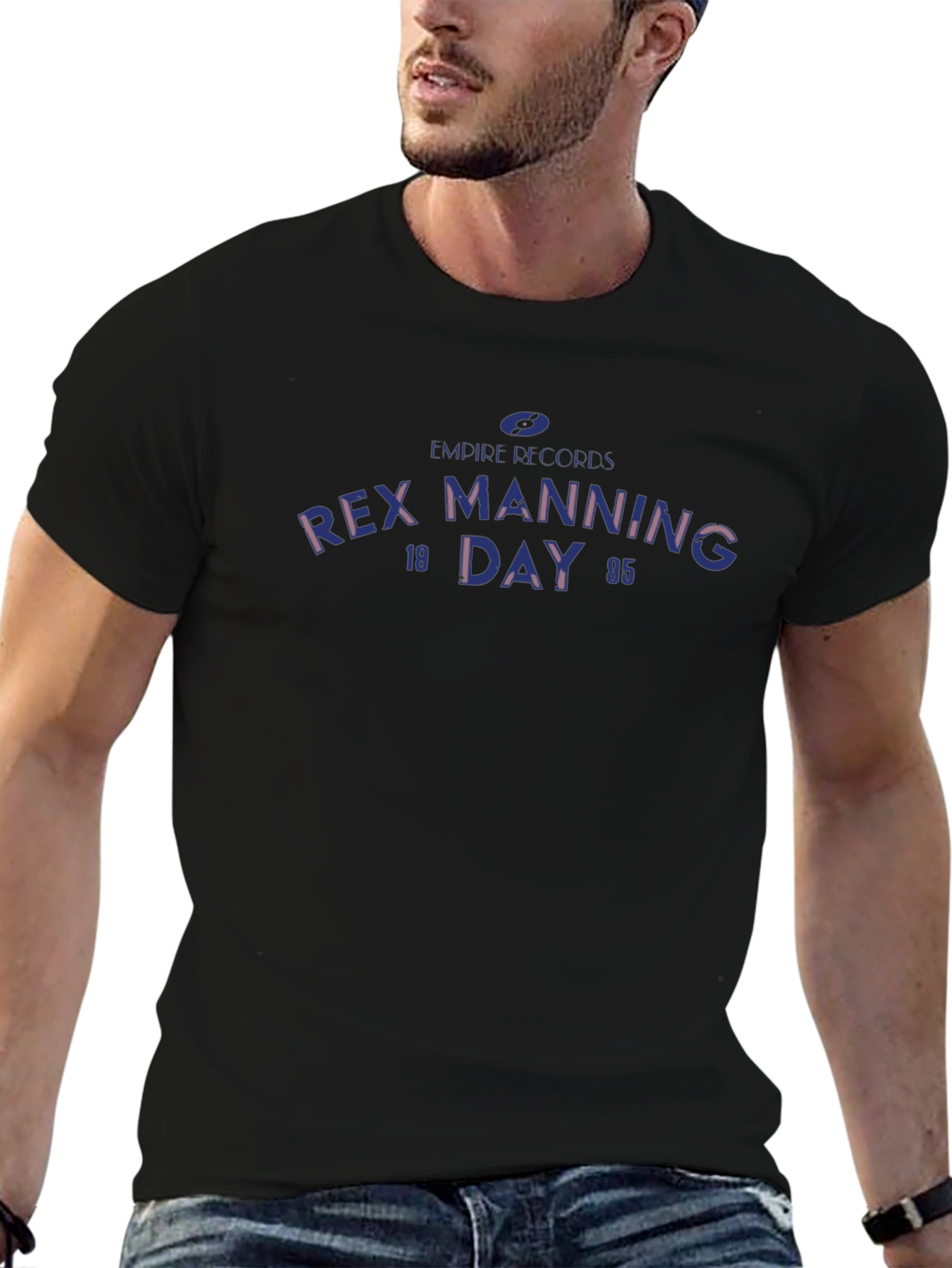 Empire Records Rex Manning Day Black T-Shirt