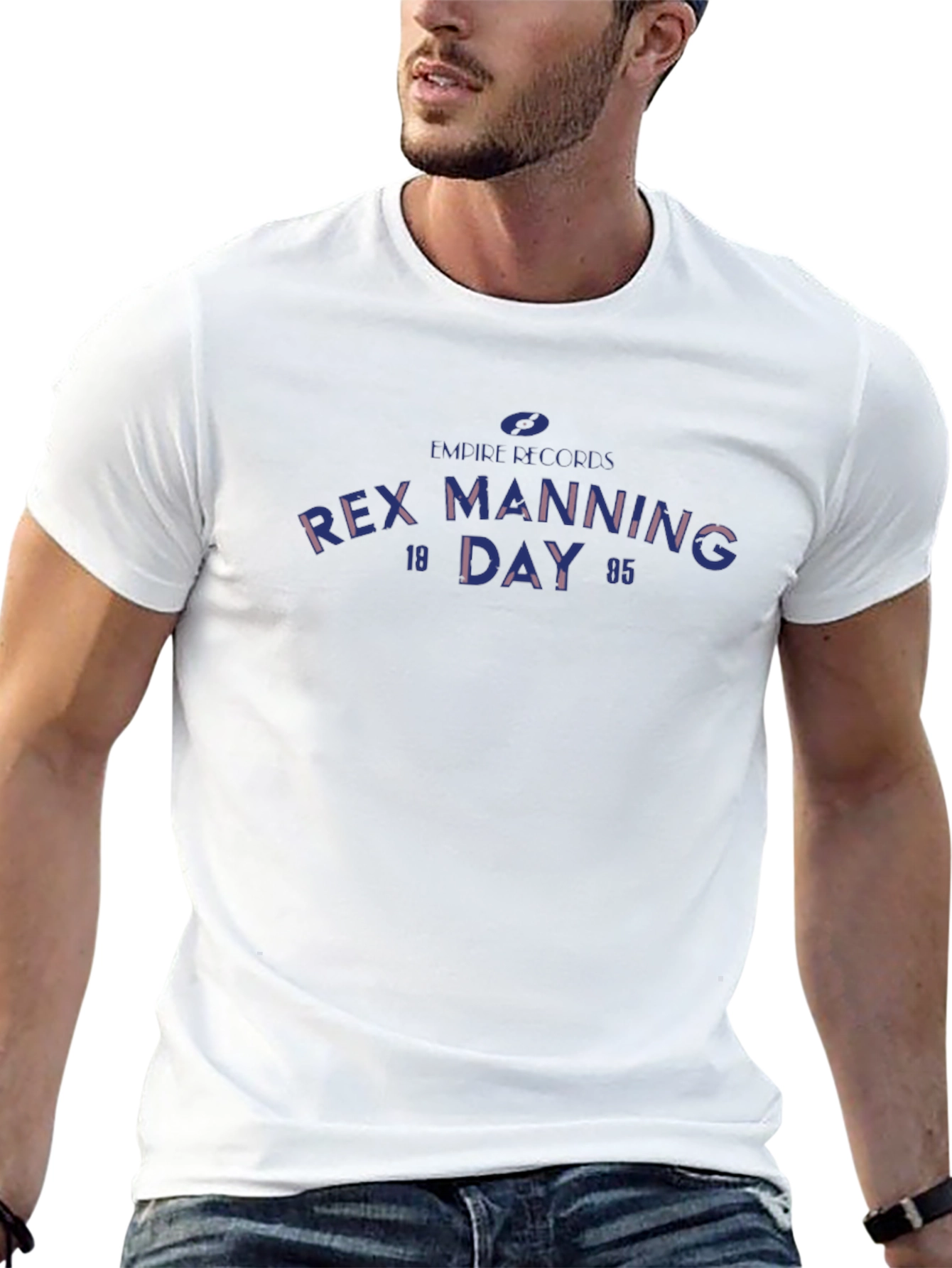 Empire Records Rex Manning Day Black T-Shirt