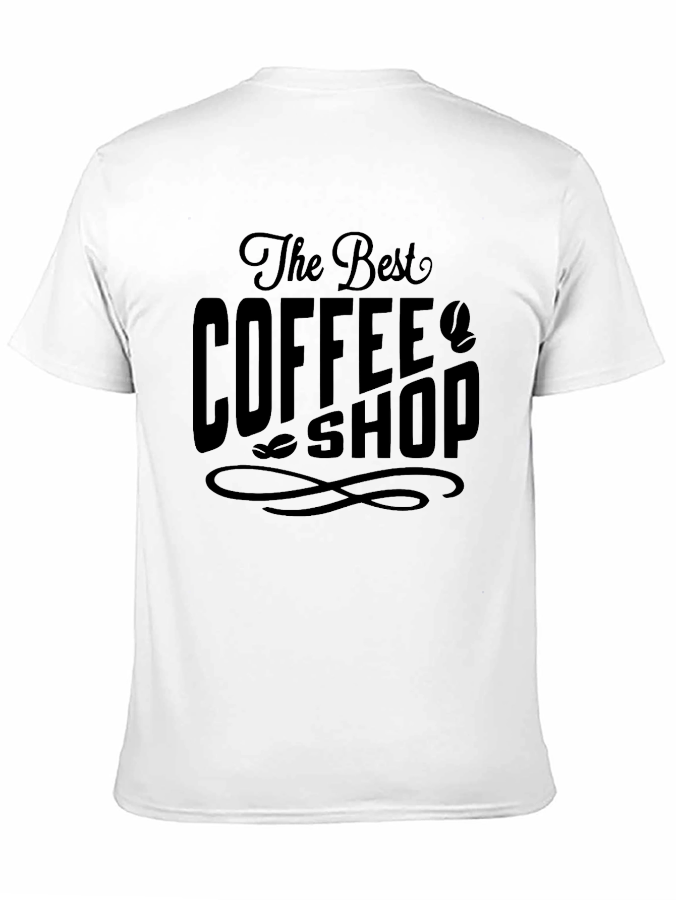 The Best Coffee Shop Black Graphic T-Shirt