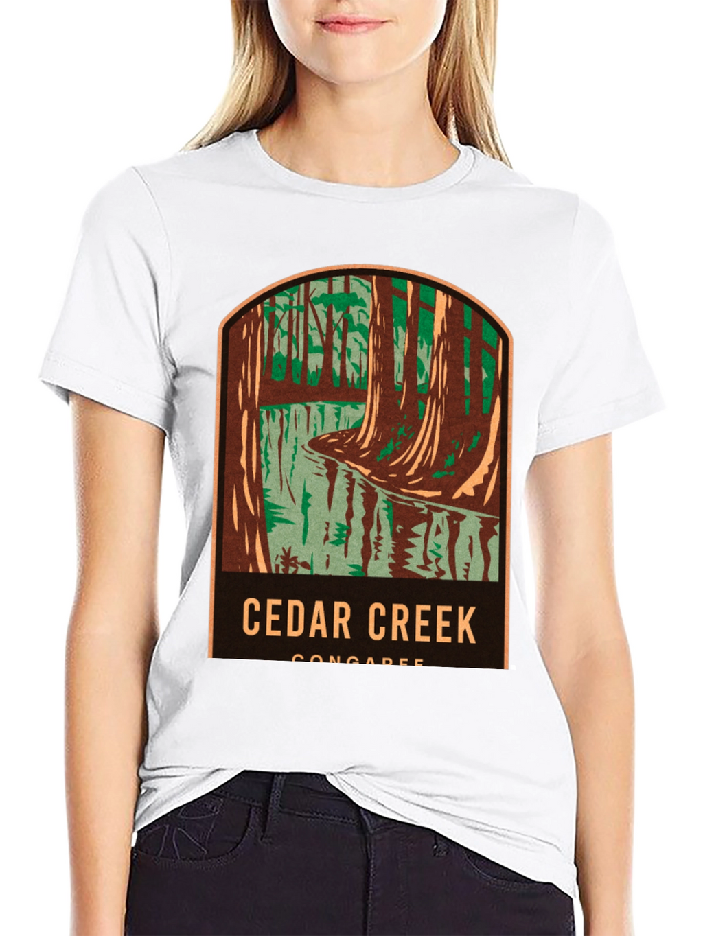 Cedar Creek T-Shirt Black