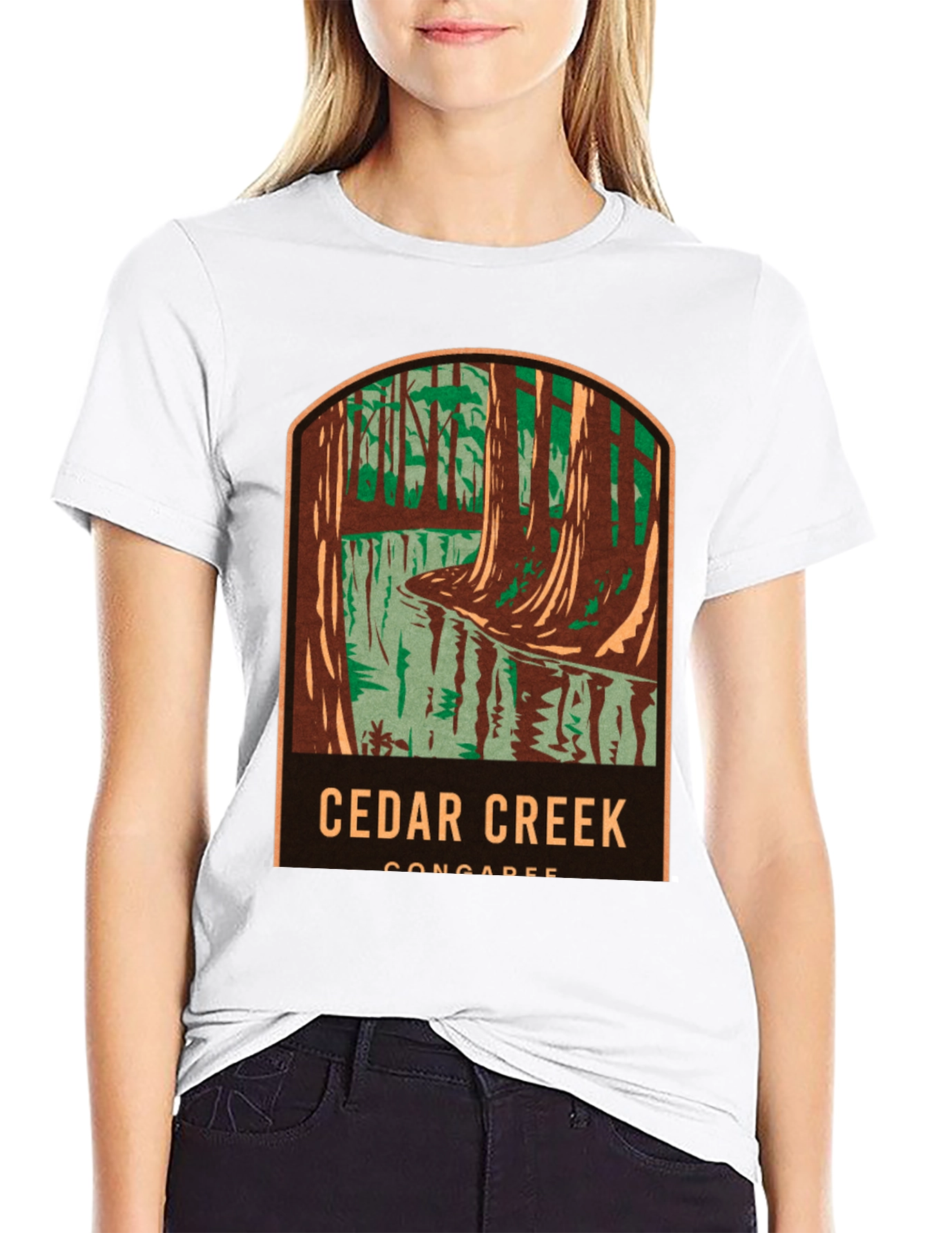 Cedar Creek T-Shirt Black