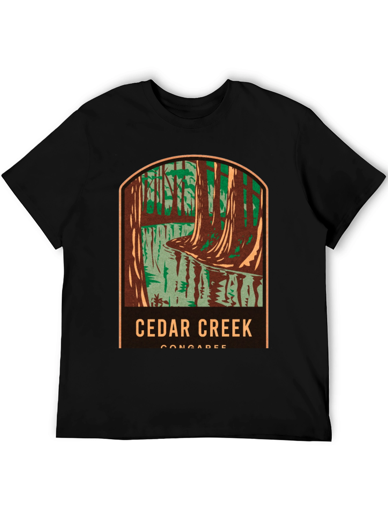 Cedar Creek T-Shirt Black