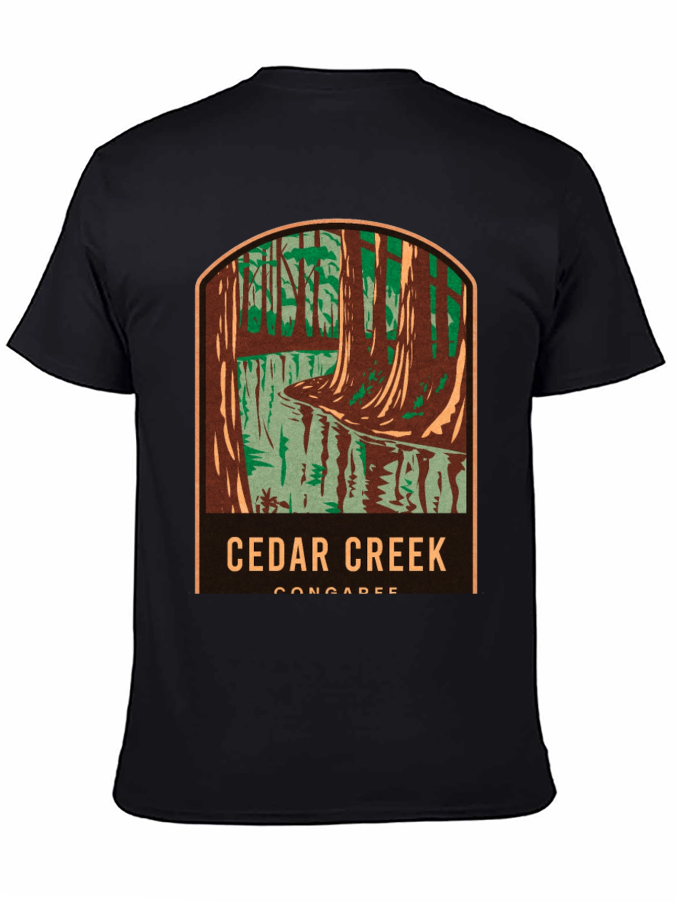 Cedar Creek T-Shirt Black
