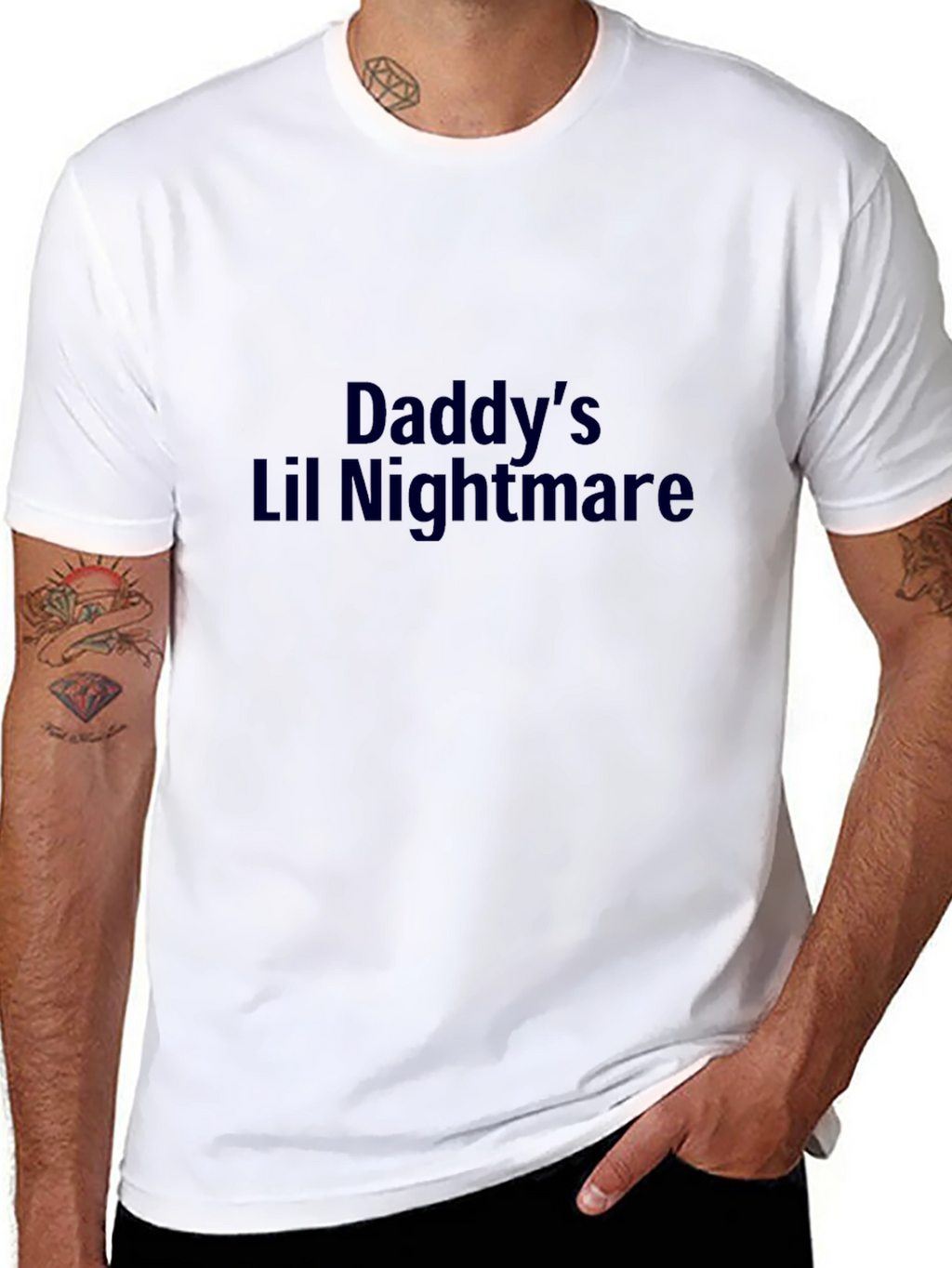 Daddys Lil Nightmare T-Shirt - Bold Graphic Tee