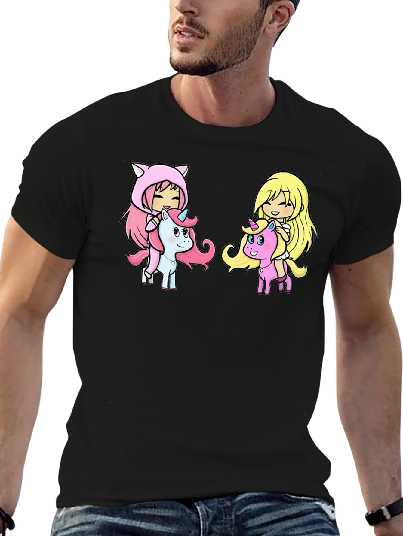 Cartoon Unicorn T-Shirt