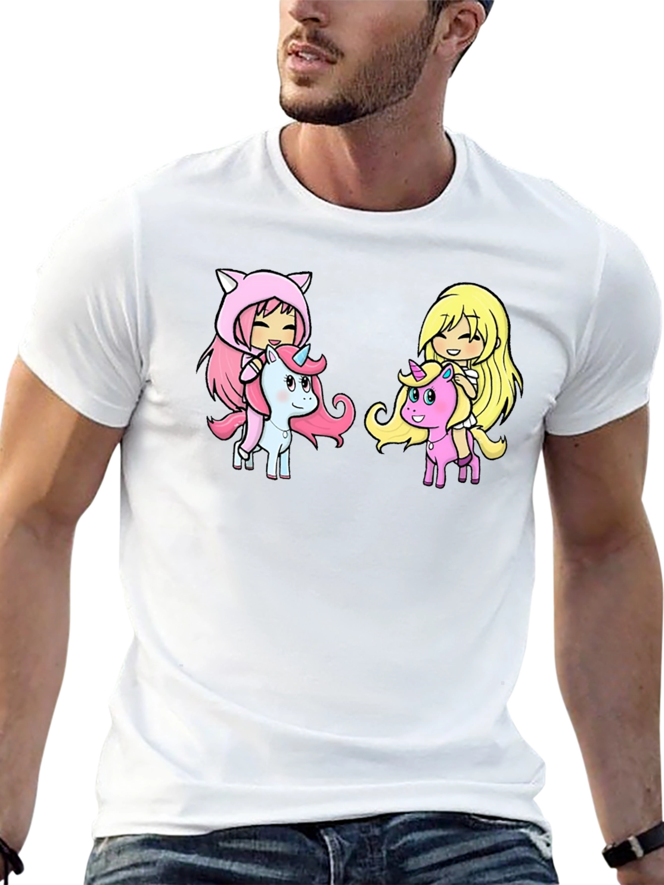 Cartoon Unicorn T-Shirt