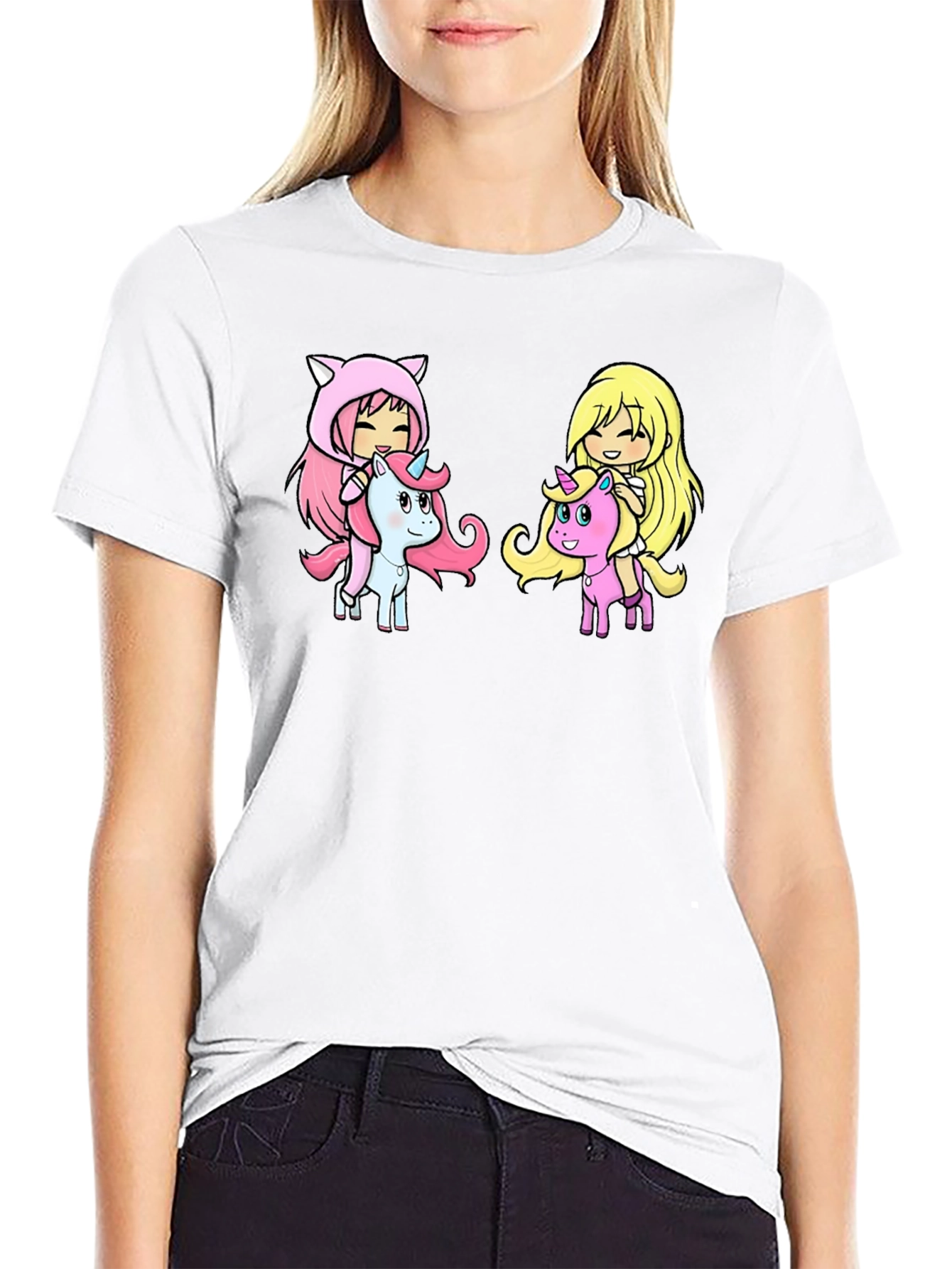 Cartoon Unicorn T-Shirt