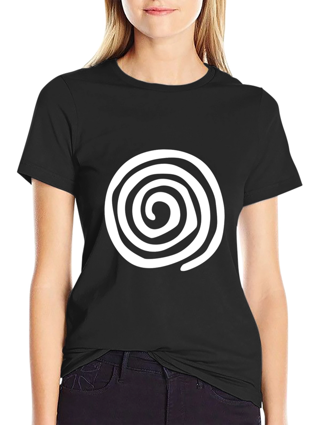 Swirl Graphic Tee - Modern Casual Style