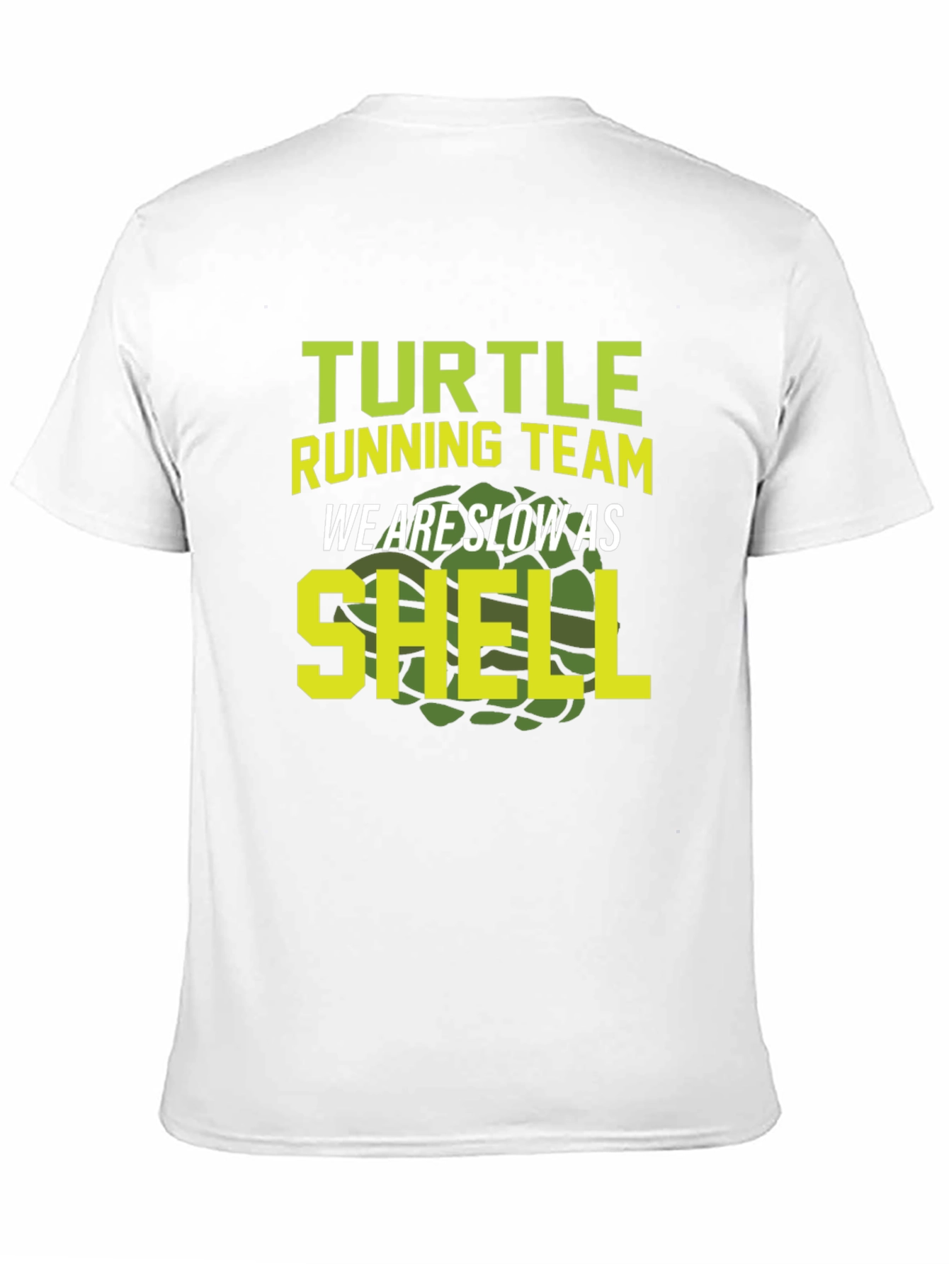 Turtle Running Team T-Shirt - Slow As Shell