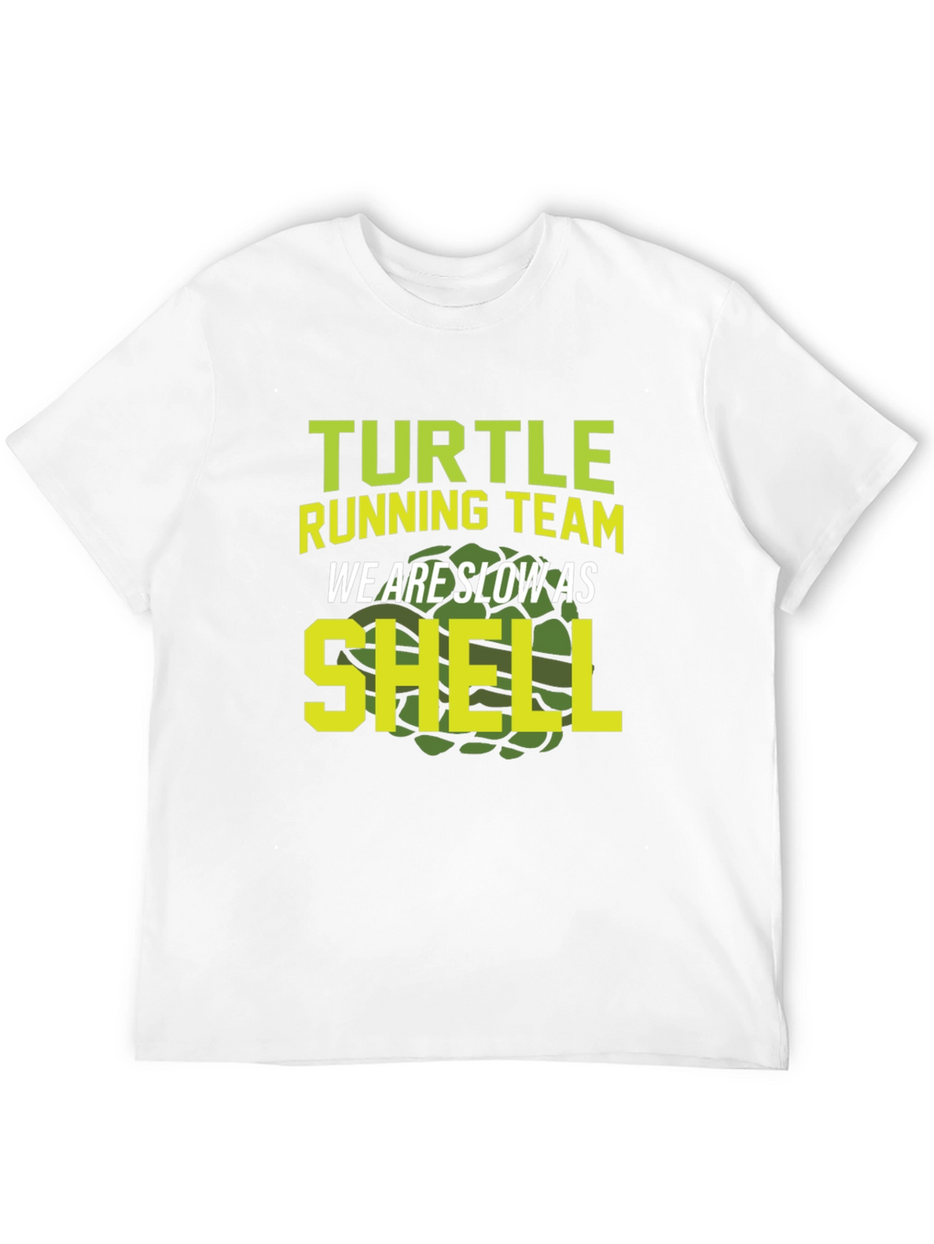 Turtle Running Team T-Shirt - Slow As Shell