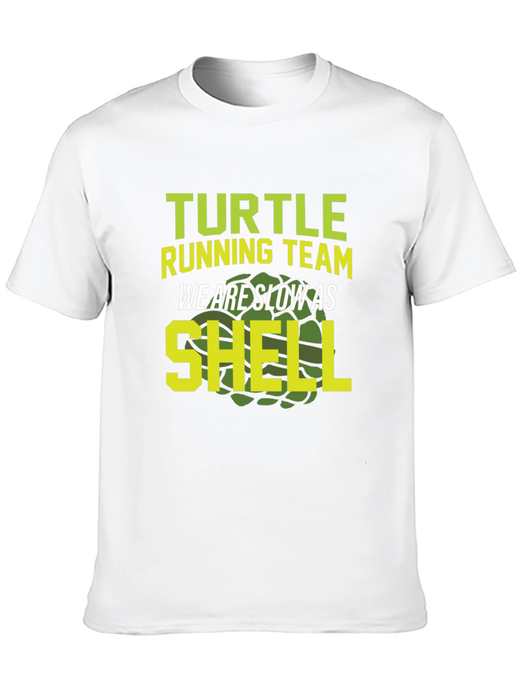 Turtle Running Team T-Shirt - Slow As Shell