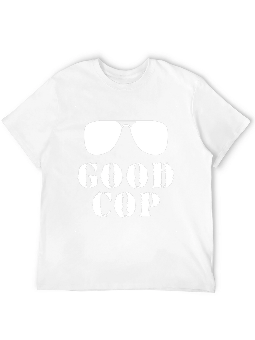 Good Cop T-Shirt Funny Sunglasses Design Tee