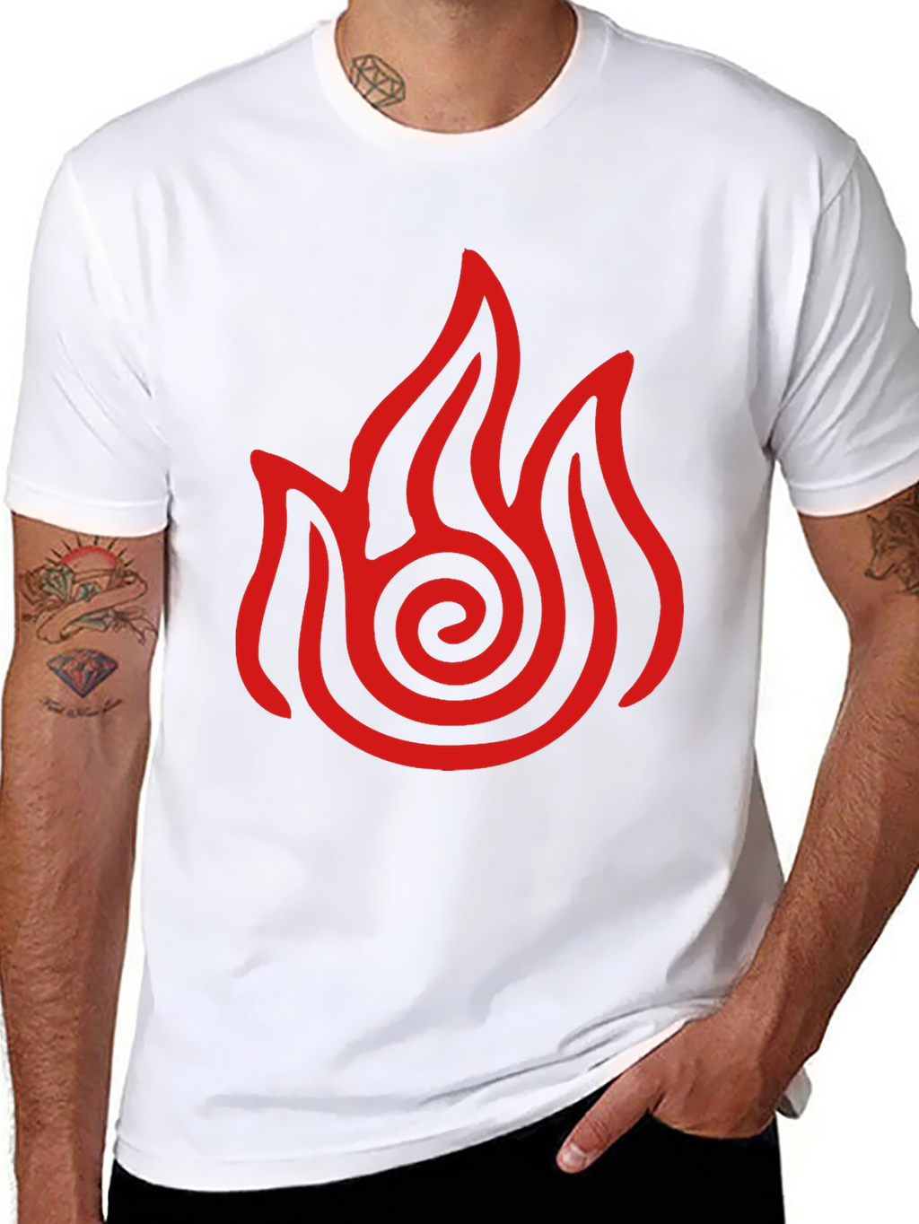 Fire Nation Symbol T-Shirt - Avatar Inspired