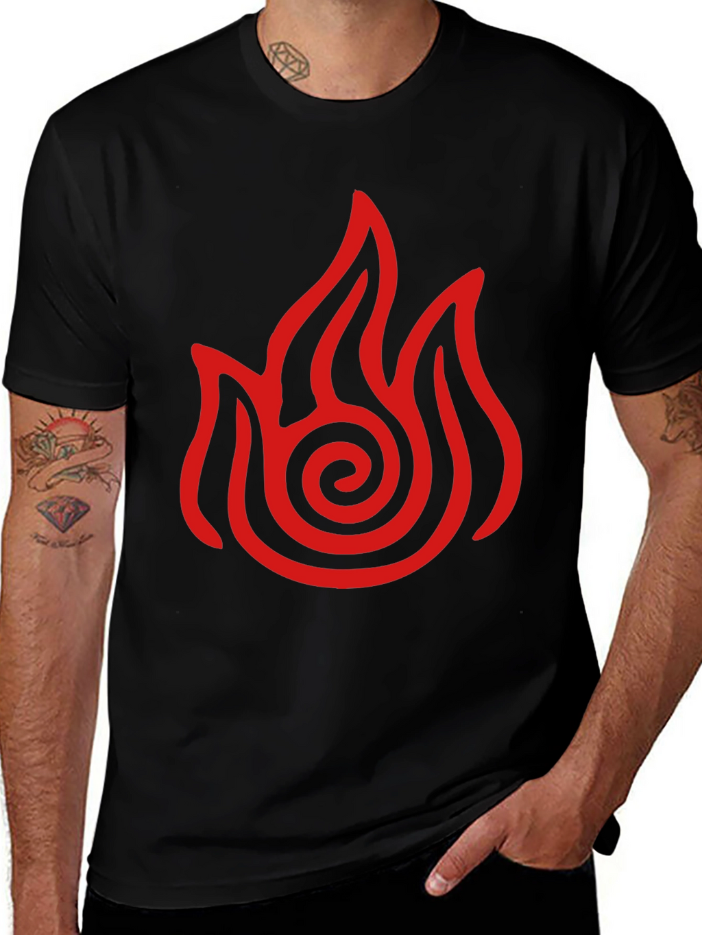 Fire Nation Symbol T-Shirt - Avatar Inspired