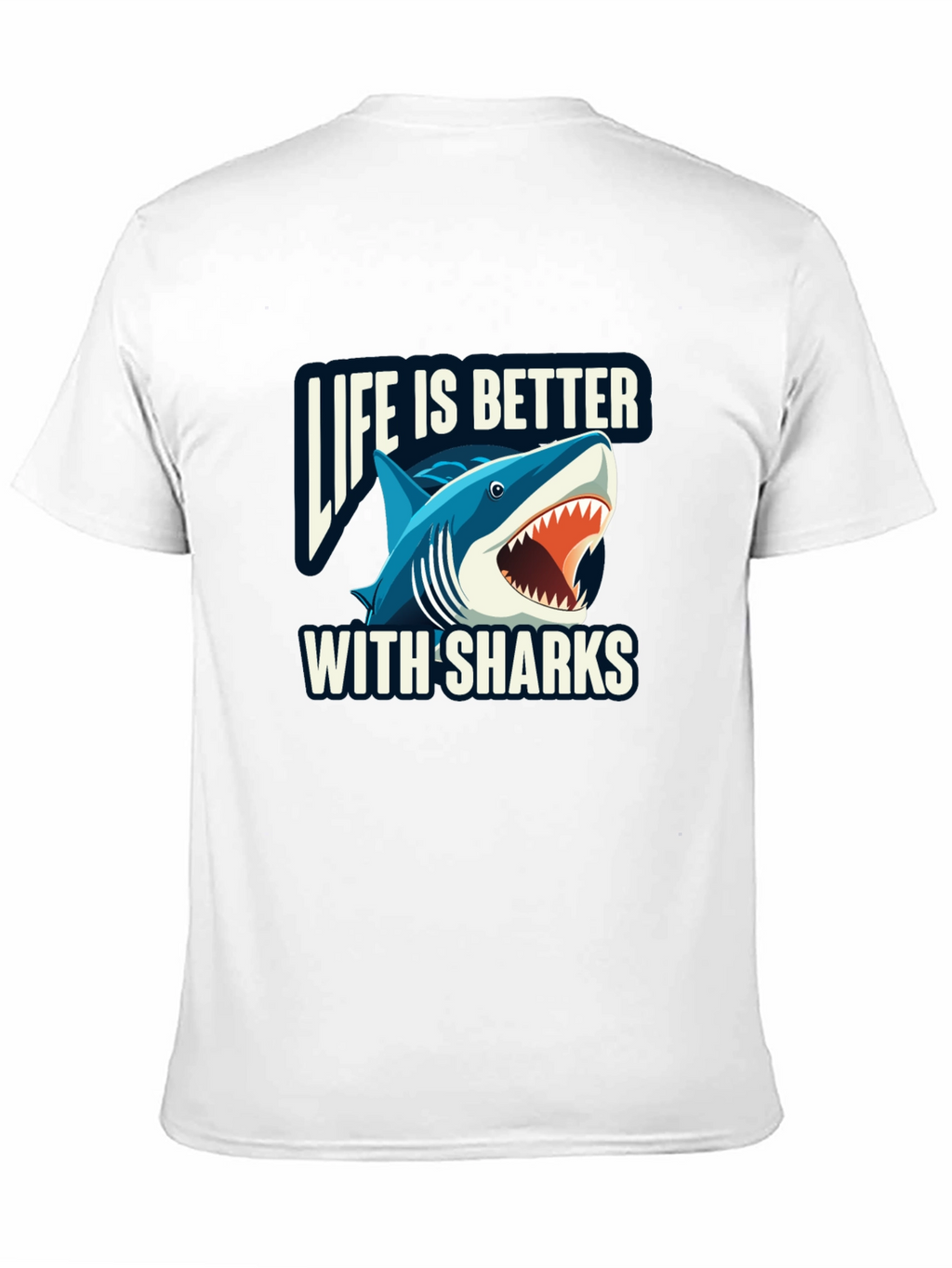 Life is Better with Sharks Graphic Tee