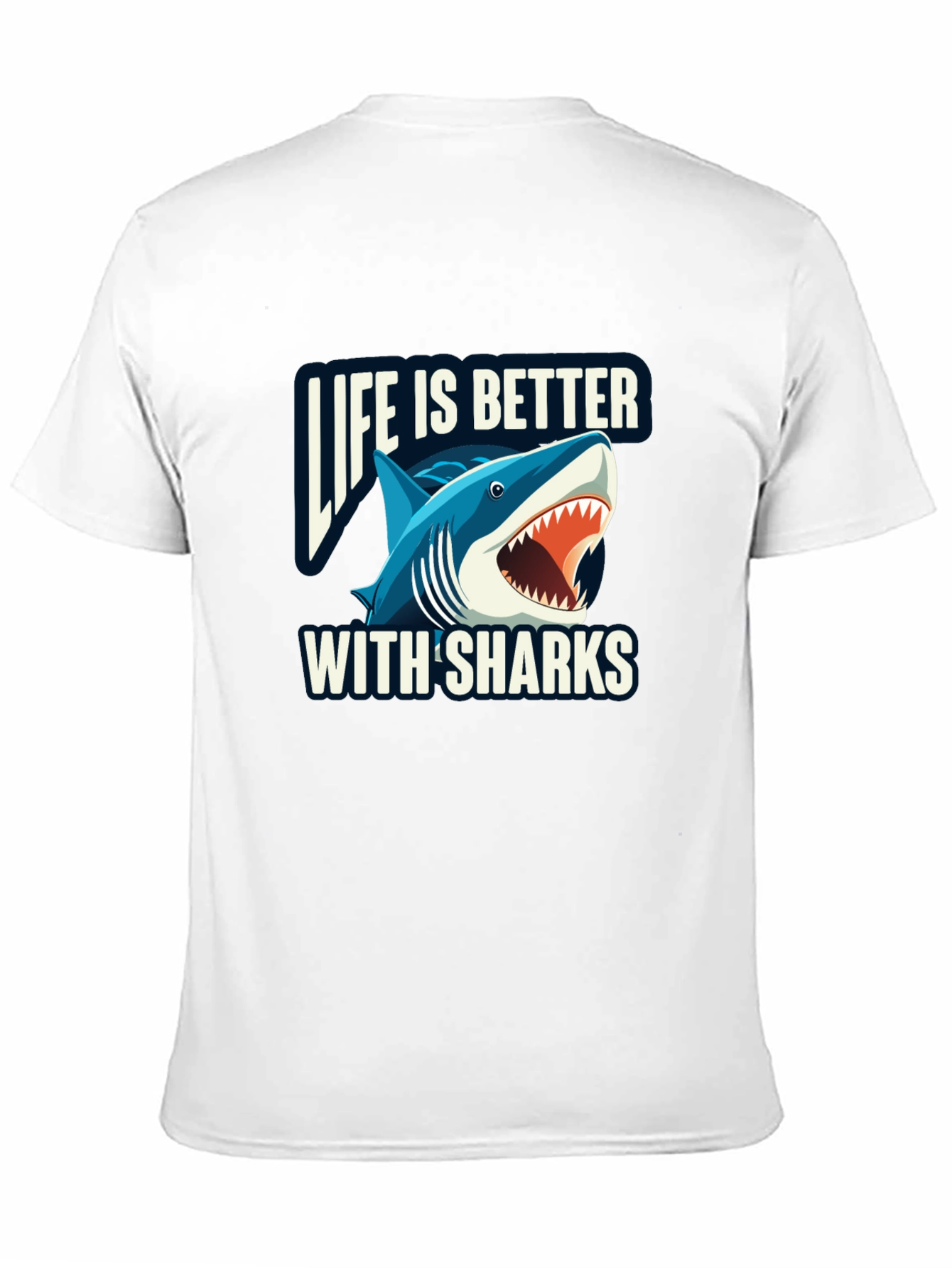 Life is Better with Sharks Graphic Tee