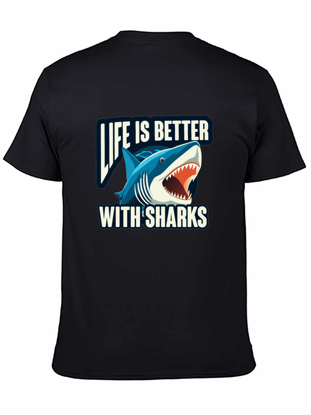 Life is Better with Sharks Graphic Tee
