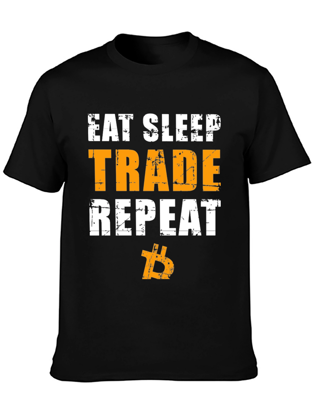 Eat Sleep Trade Repeat Crypto T-Shirt