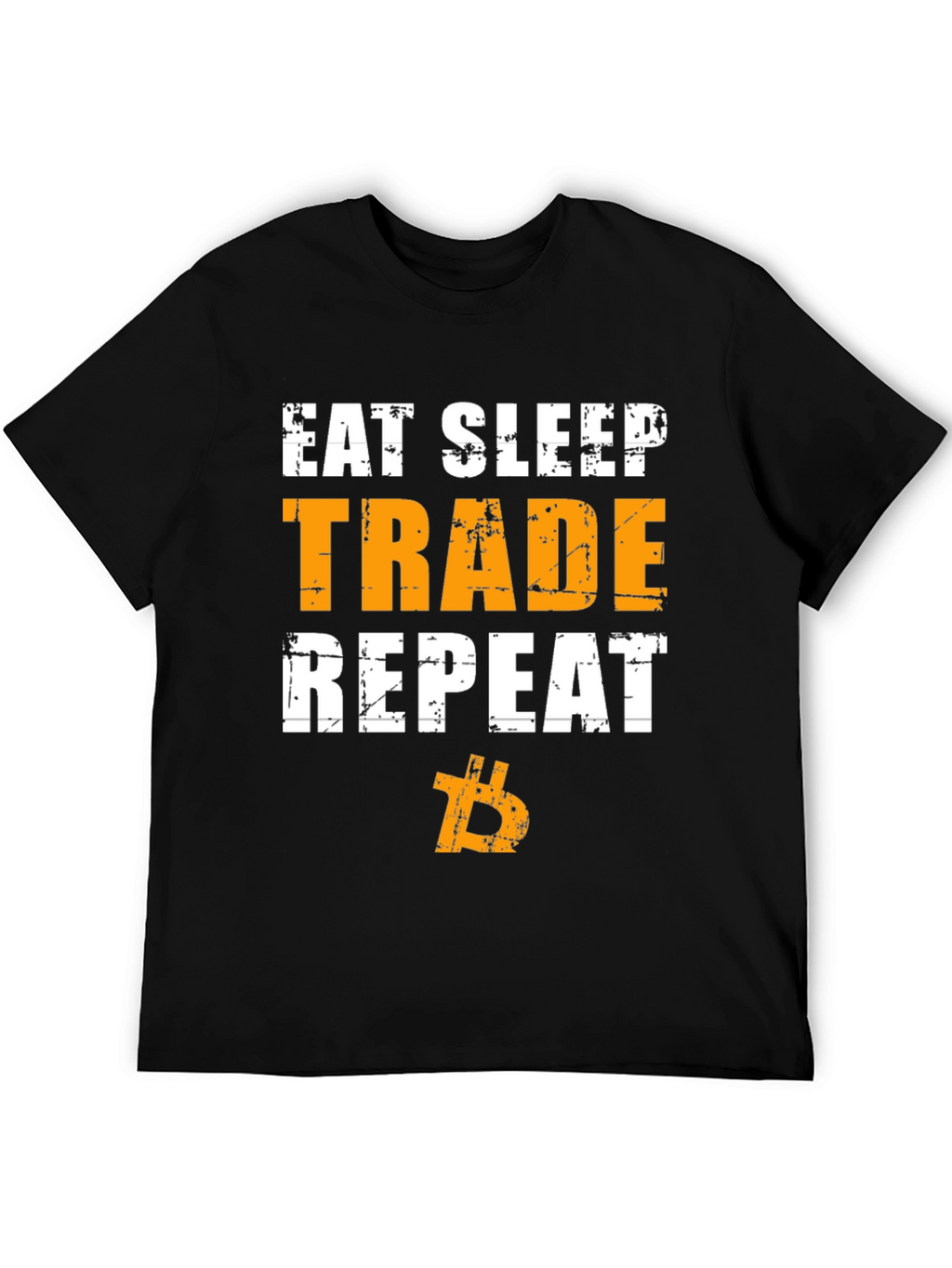 Eat Sleep Trade Repeat Crypto T-Shirt
