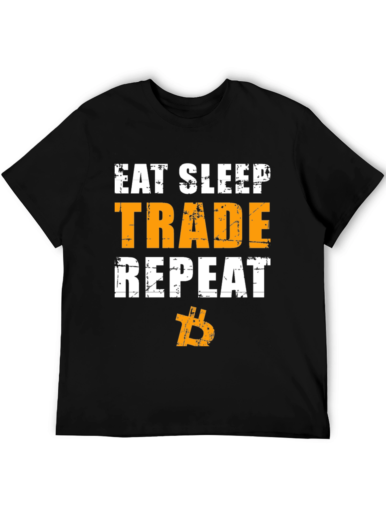 Eat Sleep Trade Repeat Crypto T-Shirt