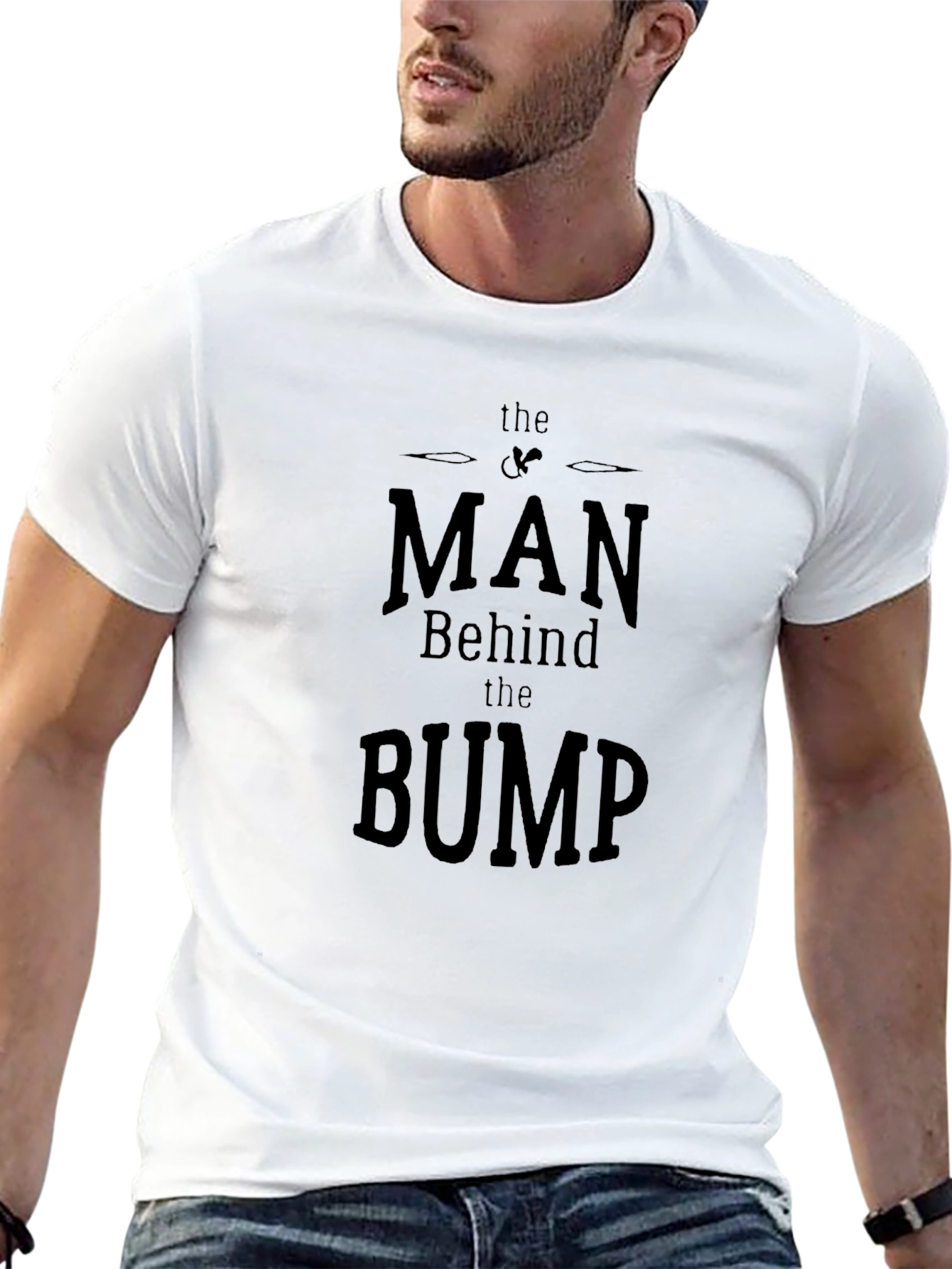 Man Behind the Bump T-Shirt