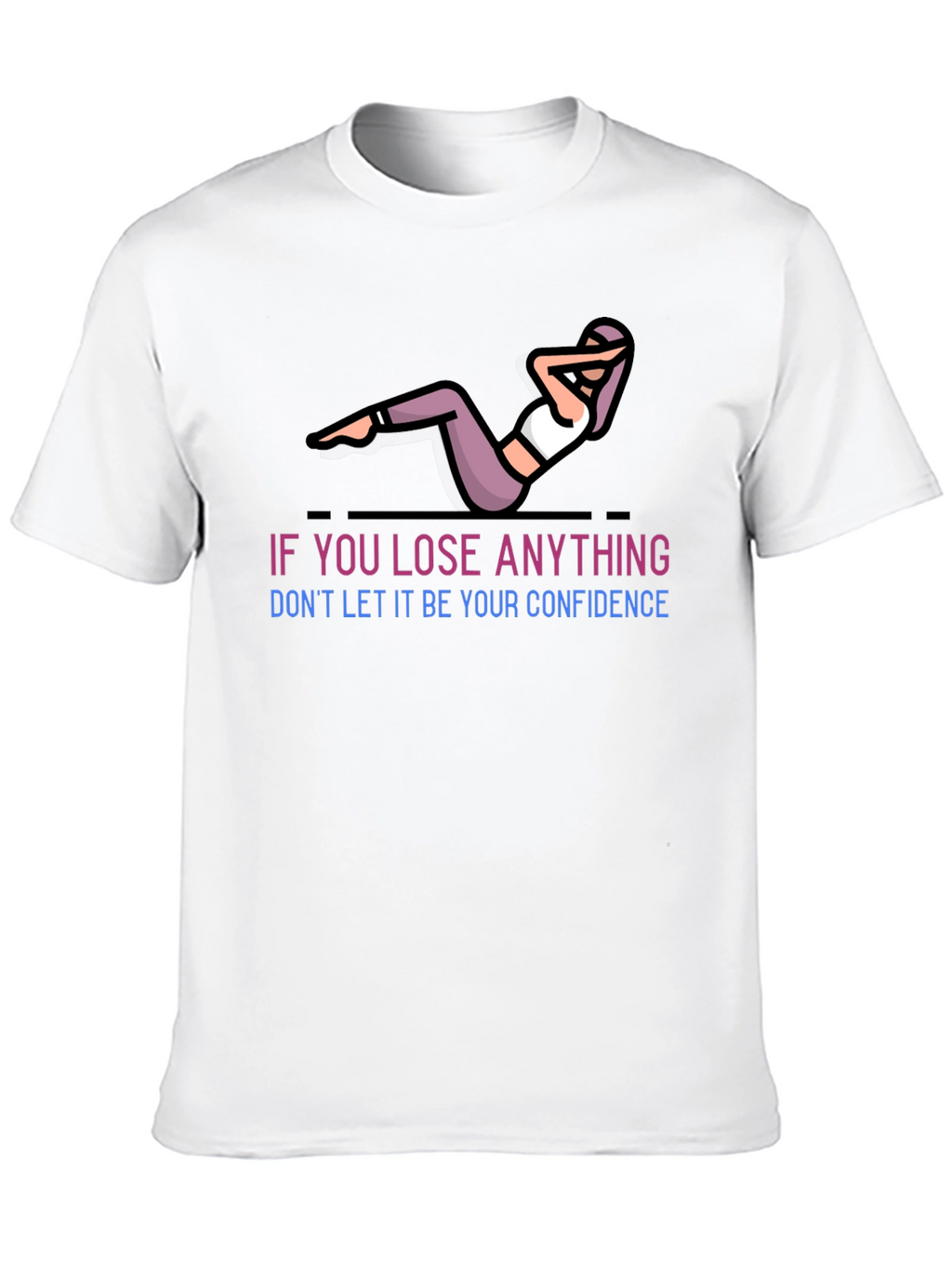 Confidence Graphic T-Shirt - Black