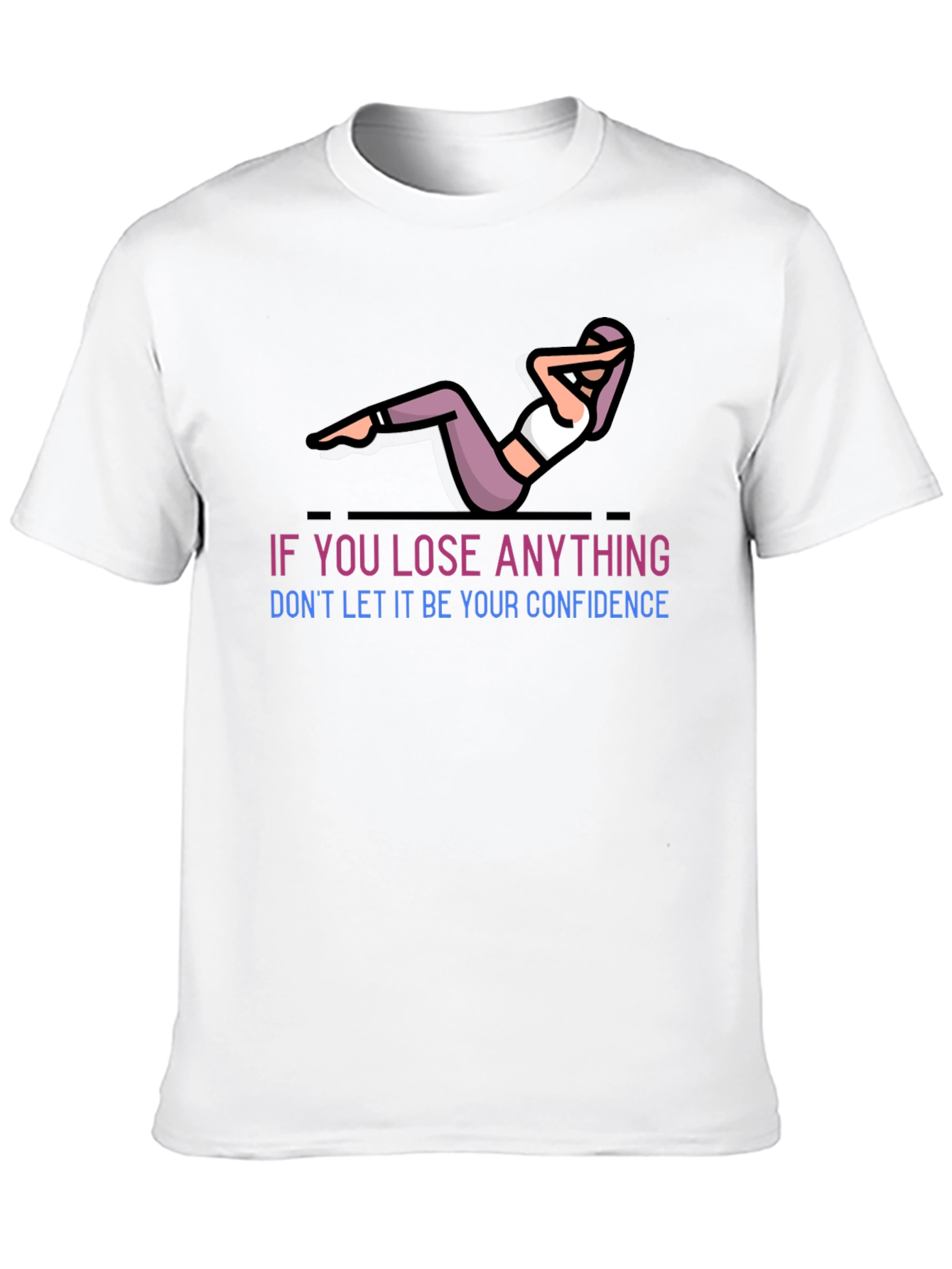 Confidence Graphic T-Shirt - Black