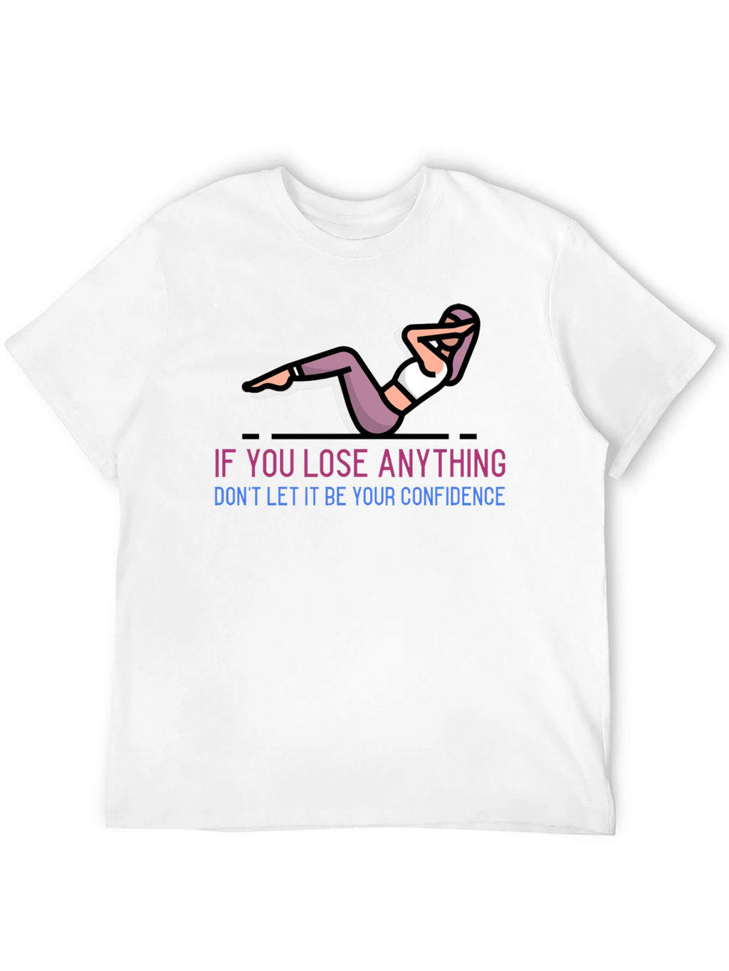 Confidence Graphic T-Shirt - Black