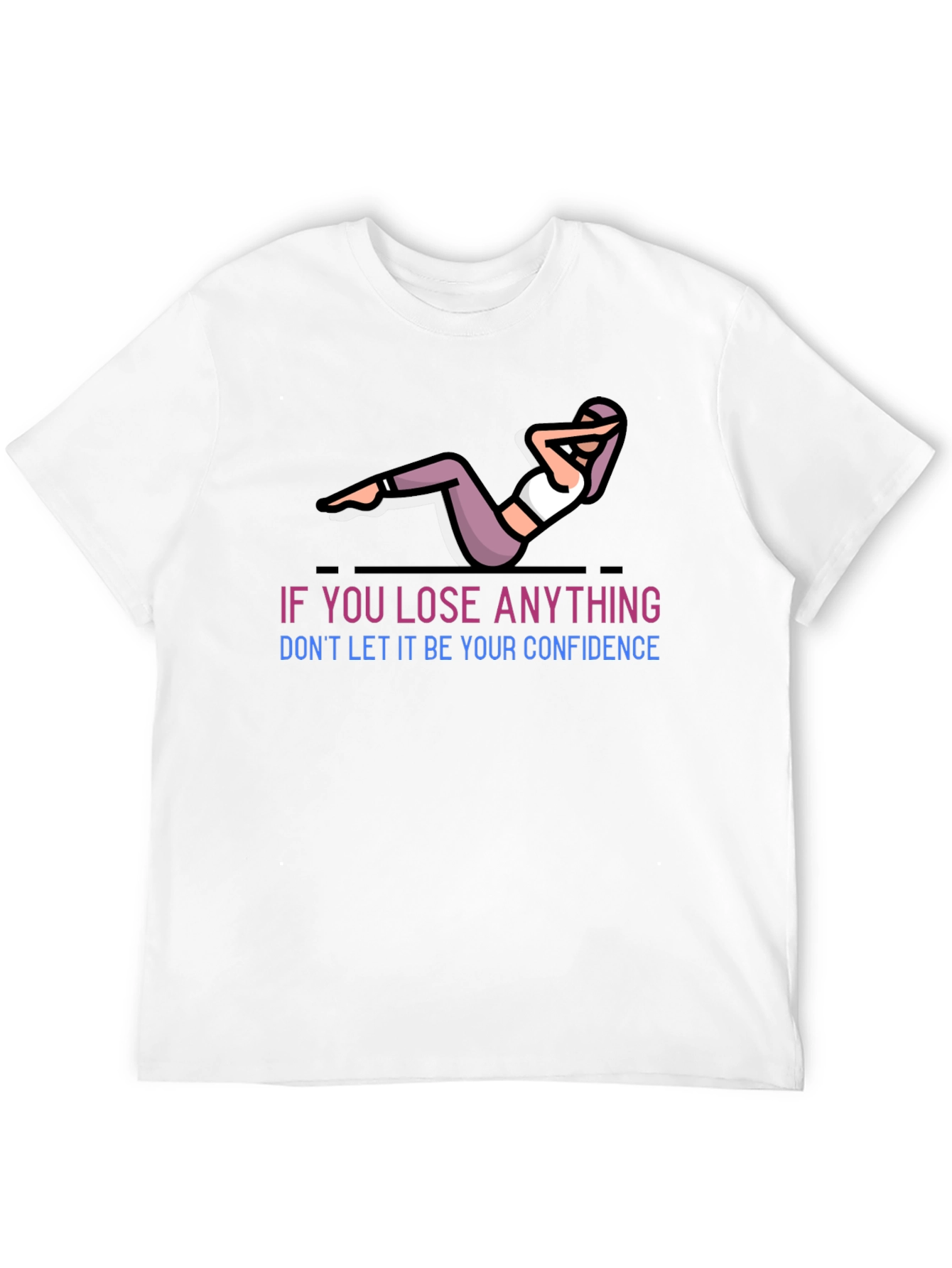 Confidence Graphic T-Shirt - Black