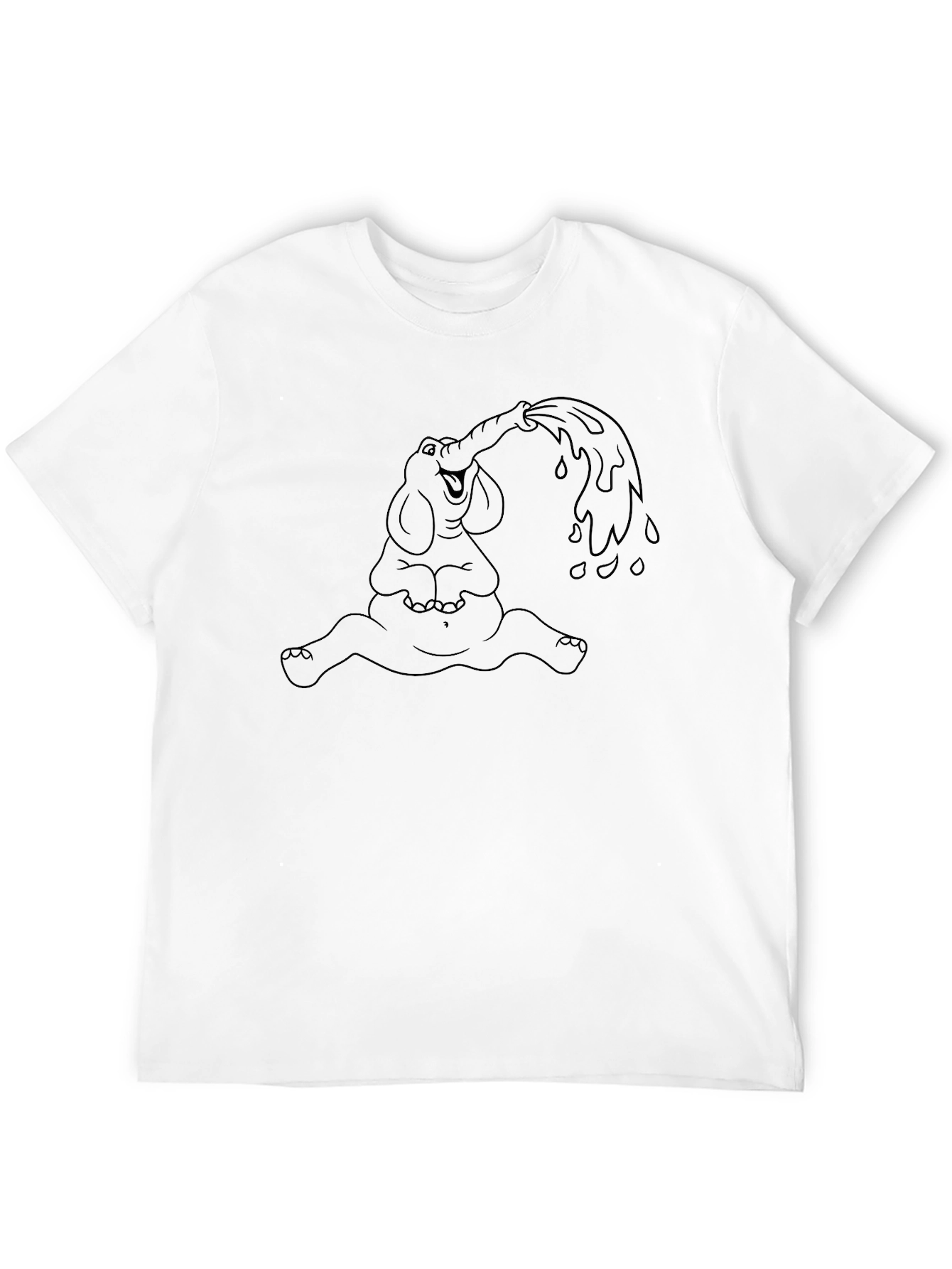 Elephant Water Black Tee