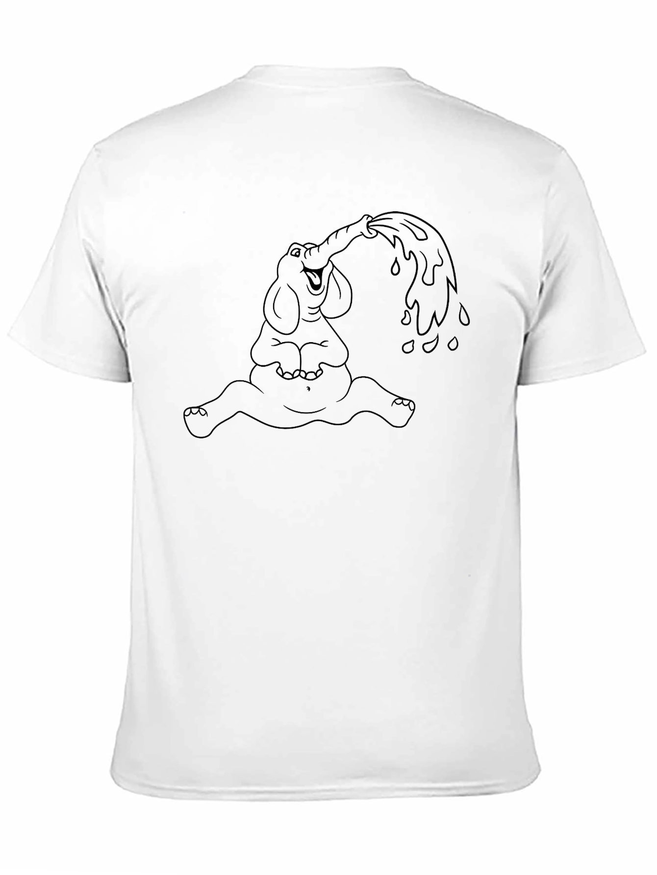 Elephant Water Black Tee