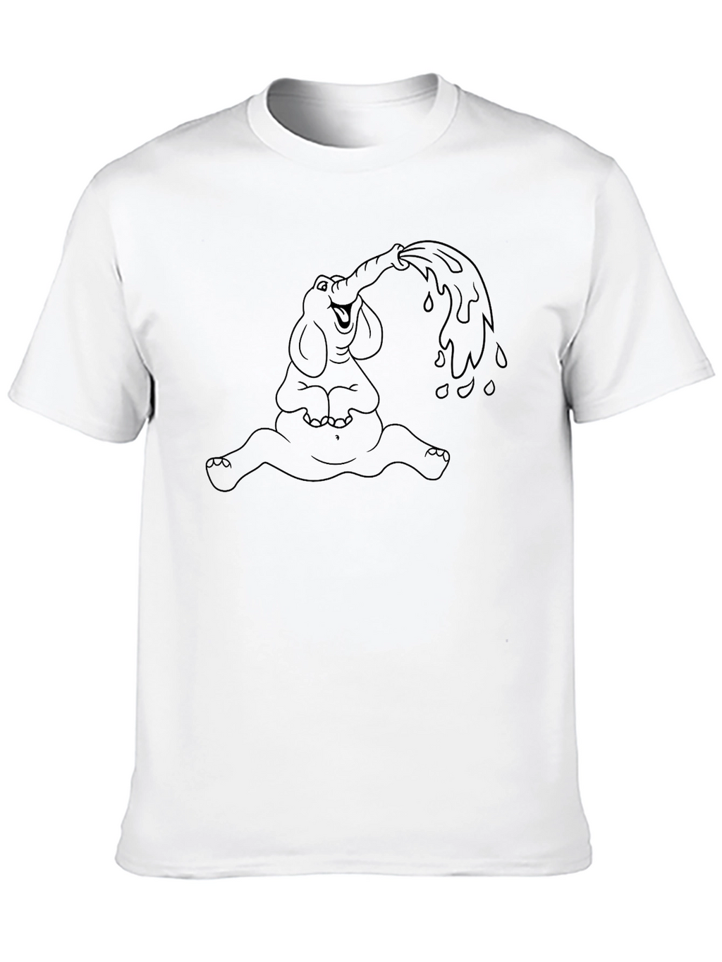 Elephant Water Black Tee