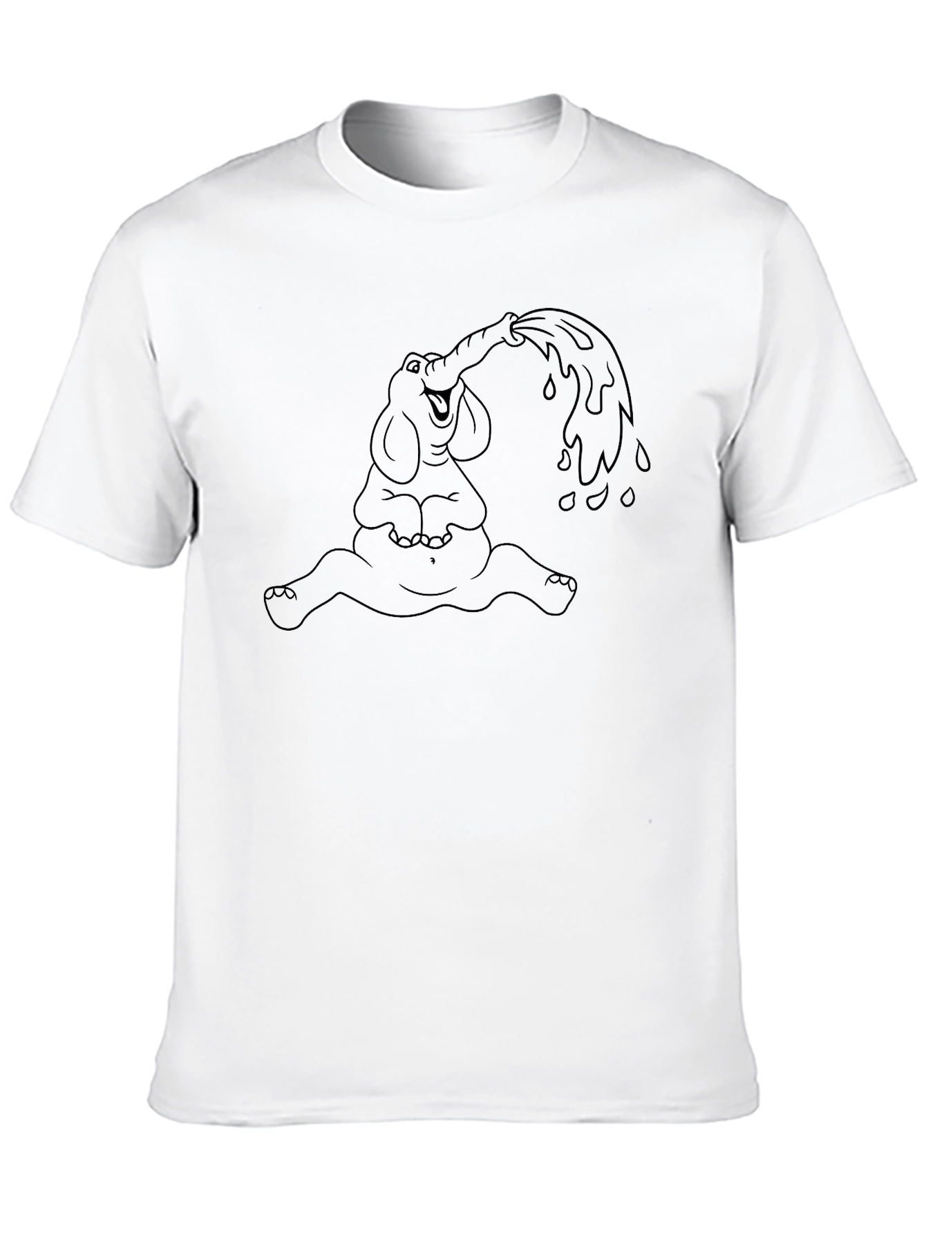 Elephant Water Black Tee
