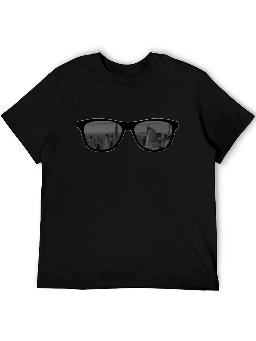 Cool Cityscape Sunglasses Graphic T-Shirt