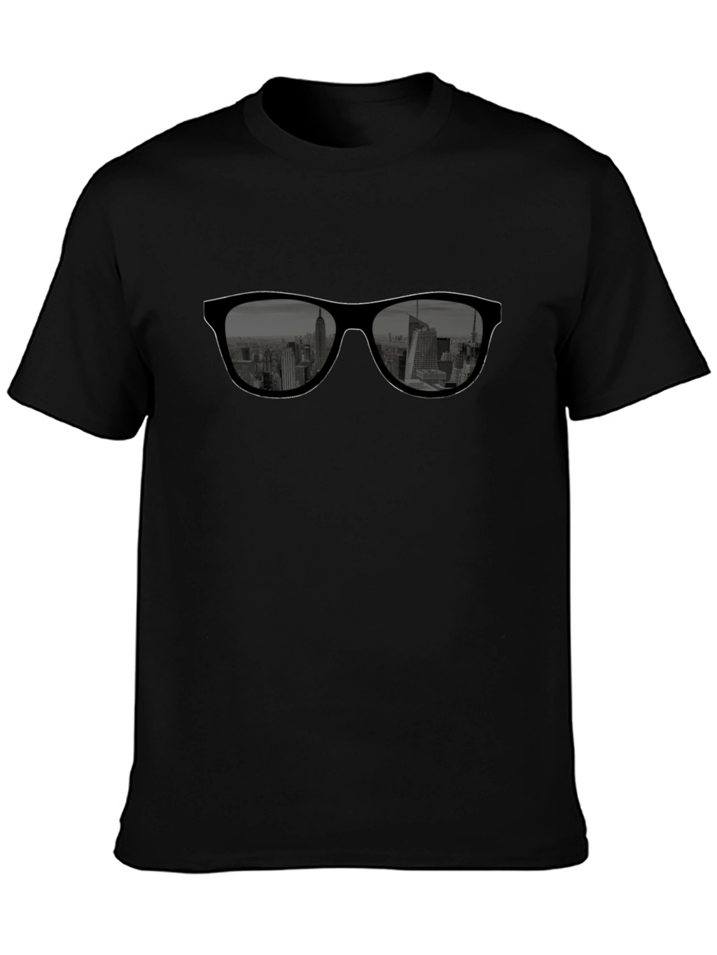 Cool Cityscape Sunglasses Graphic T-Shirt