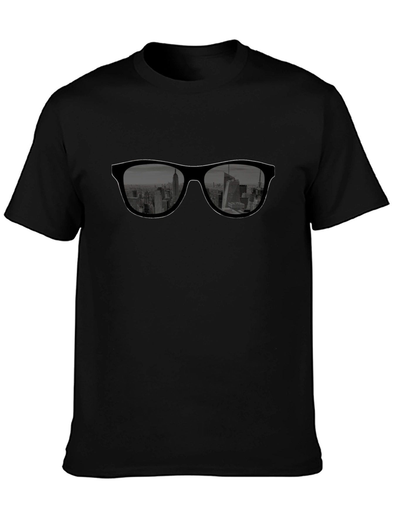 Cool Cityscape Sunglasses Graphic T-Shirt