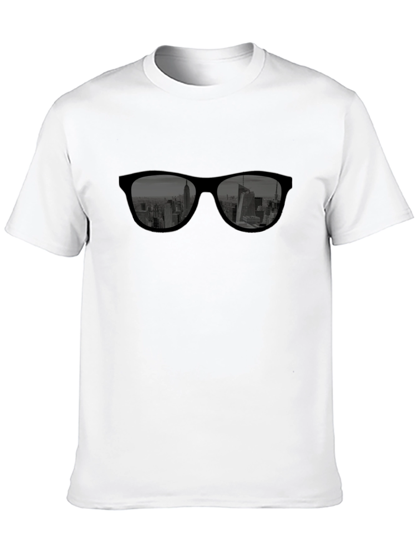 Cool Cityscape Sunglasses Graphic T-Shirt