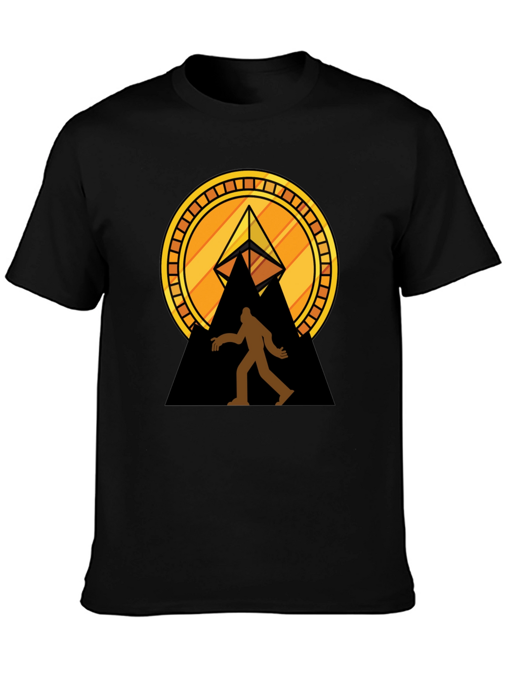 Ethereum Bigfoot T-Shirt - Crypto Enthusiast Tee