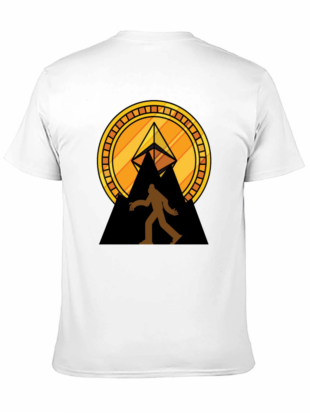 Ethereum Bigfoot T-Shirt - Crypto Enthusiast Tee