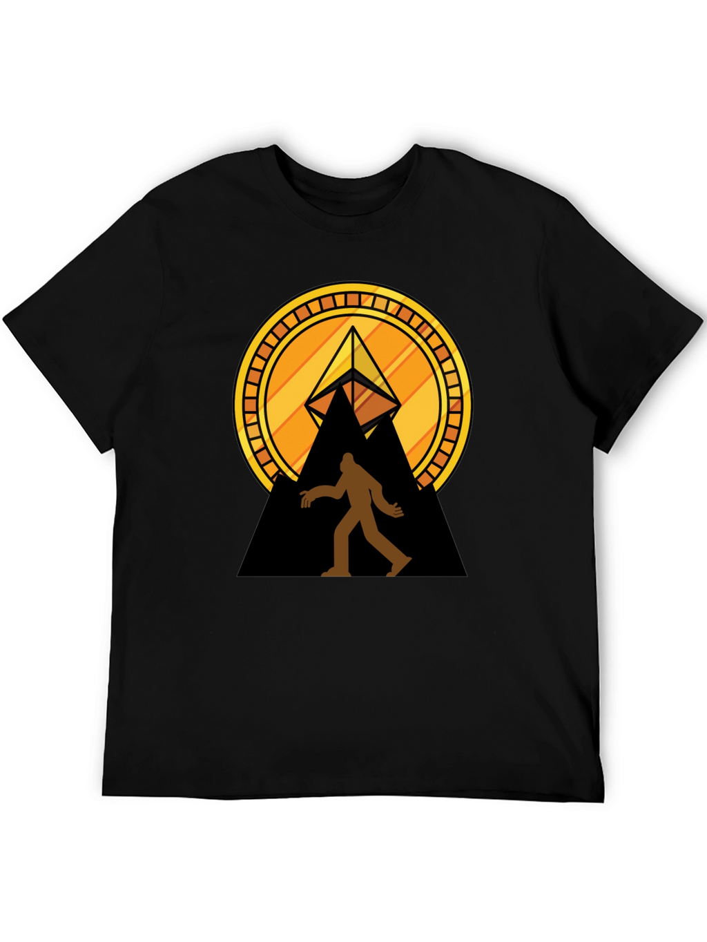 Ethereum Bigfoot T-Shirt - Crypto Enthusiast Tee