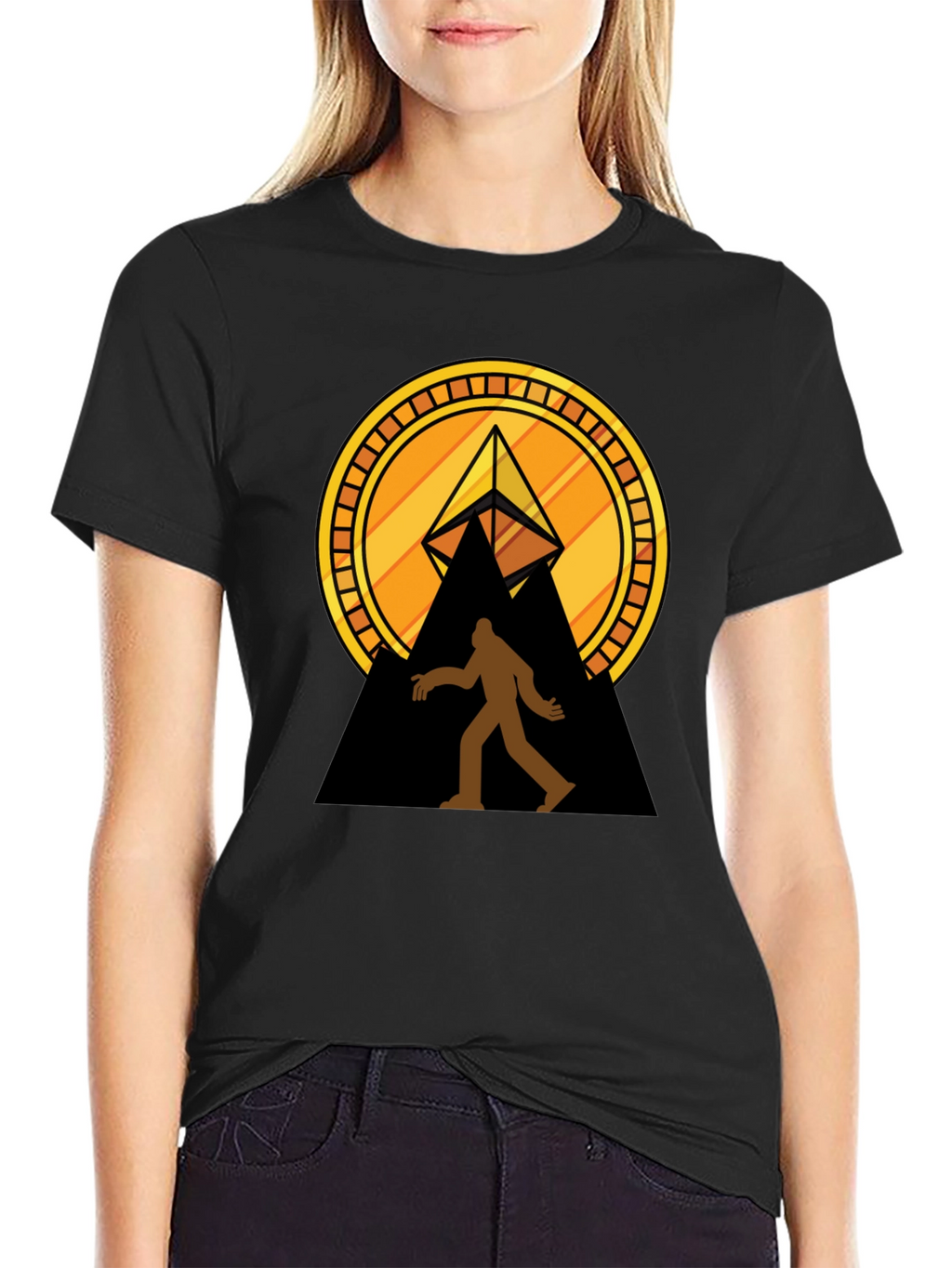Ethereum Bigfoot T-Shirt - Crypto Enthusiast Tee
