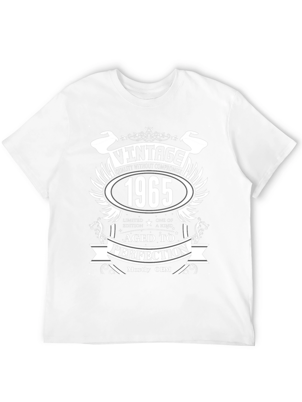 Vintage 1965 Aged To Perfection Graphic Tee