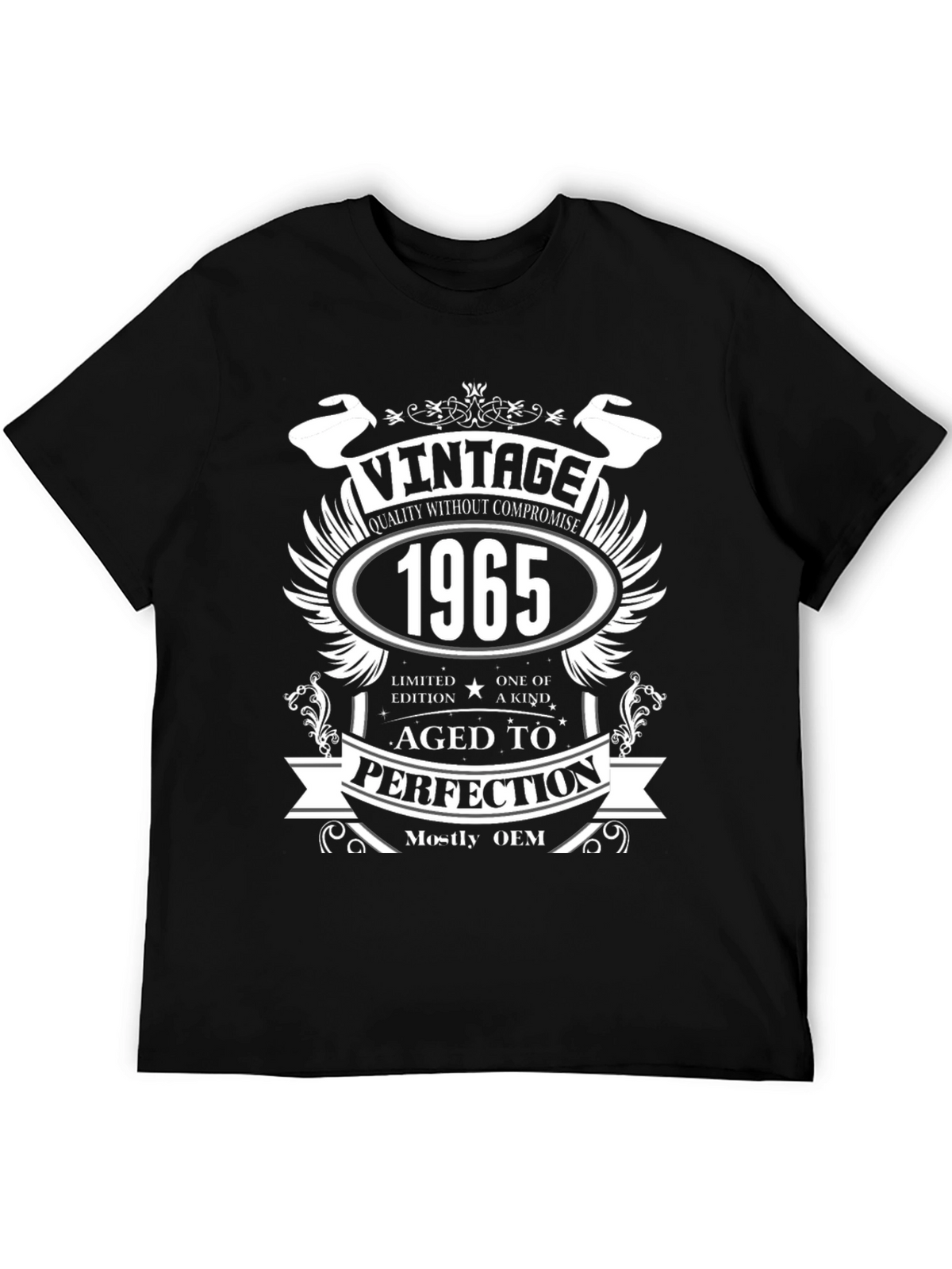 Vintage 1965 Aged To Perfection Graphic Tee