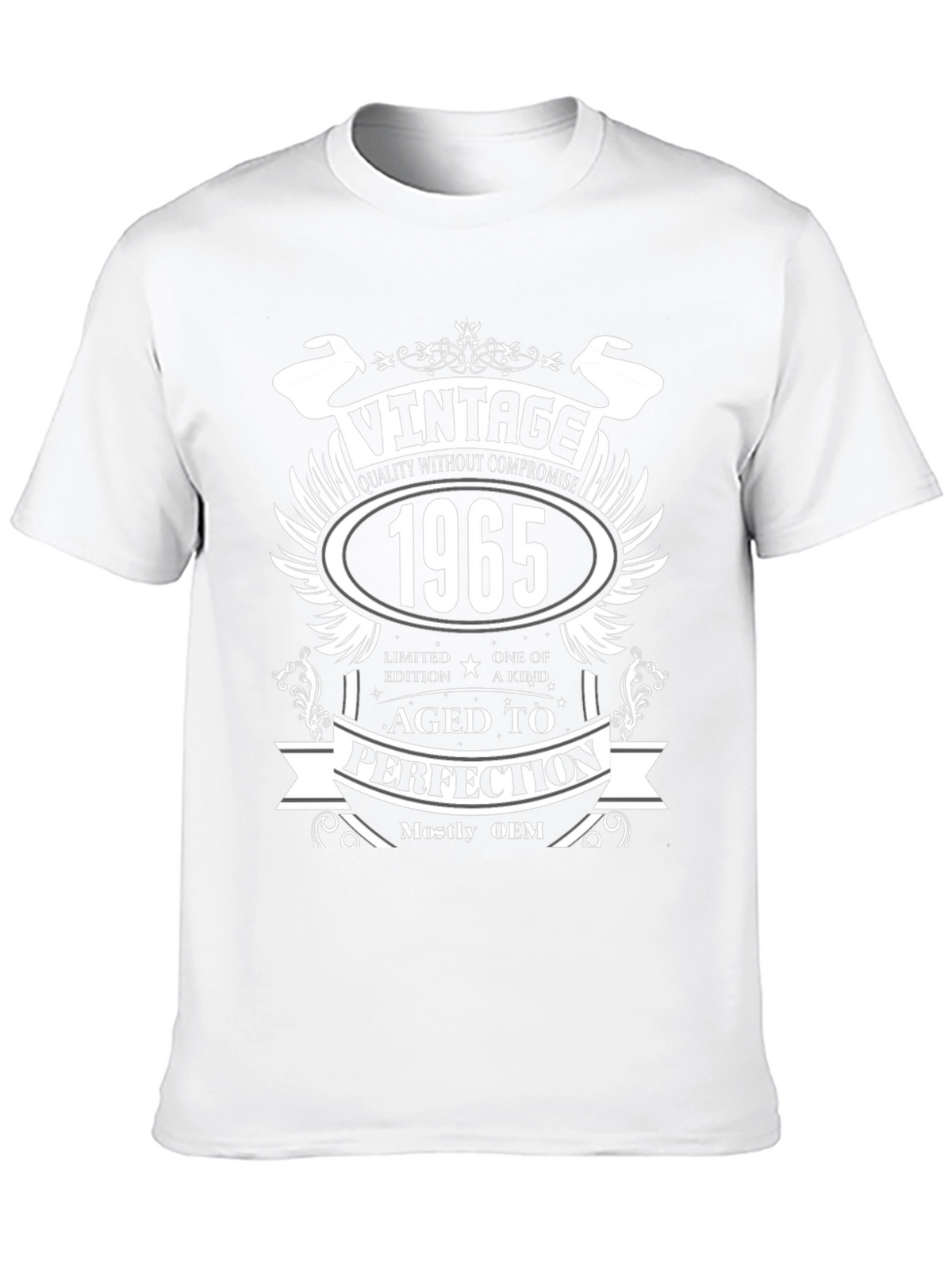 Vintage 1965 Aged To Perfection Graphic Tee