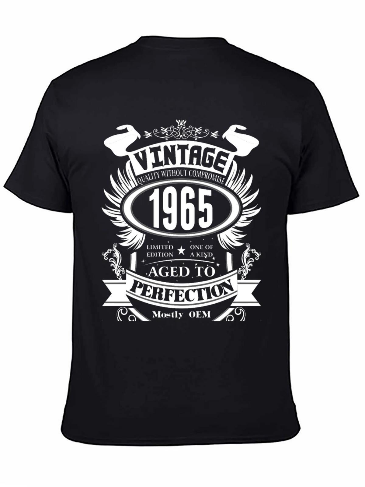 Vintage 1965 Aged To Perfection Graphic Tee