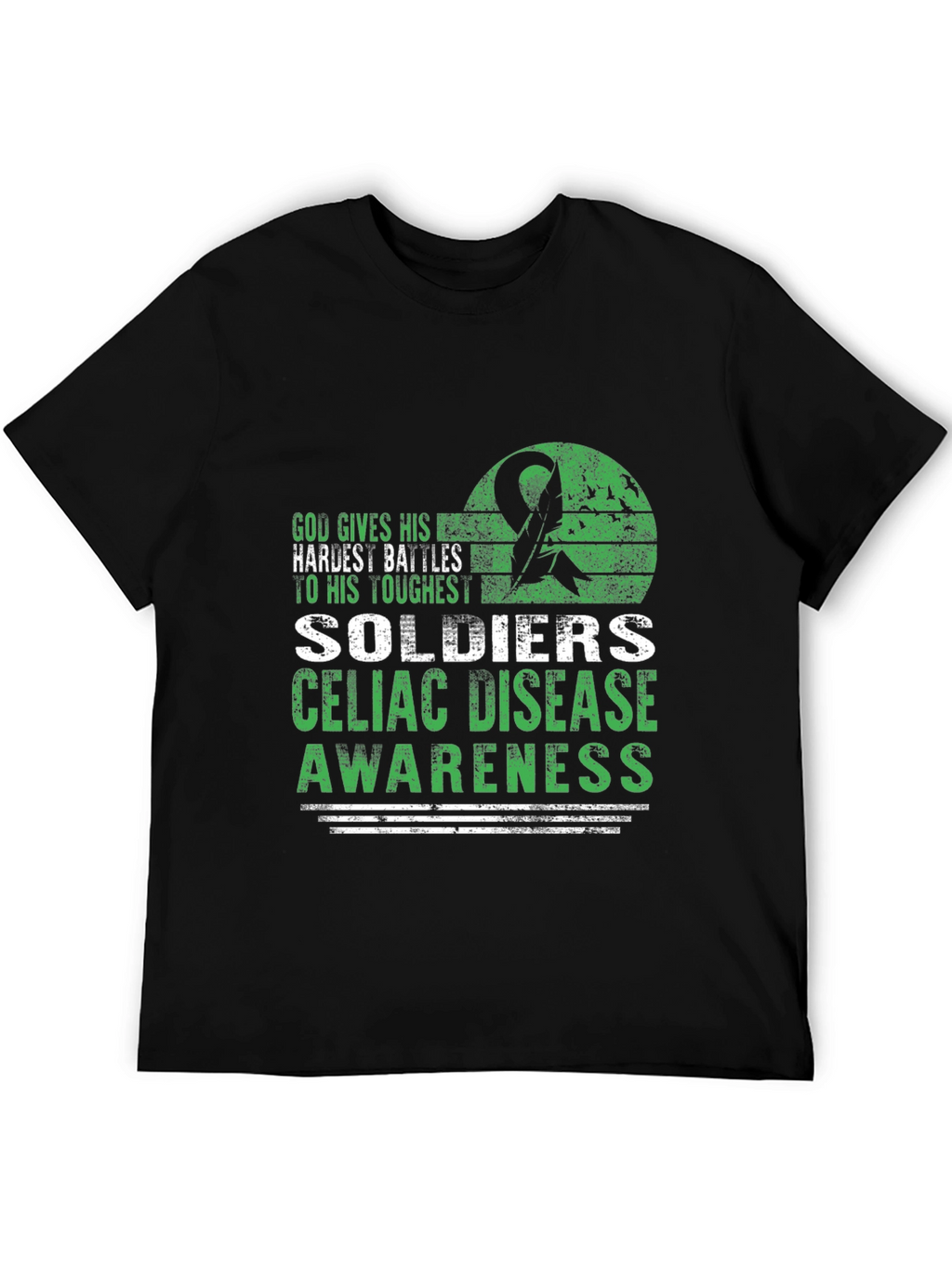 Celiac Disease Awareness Soldier T-Shirt