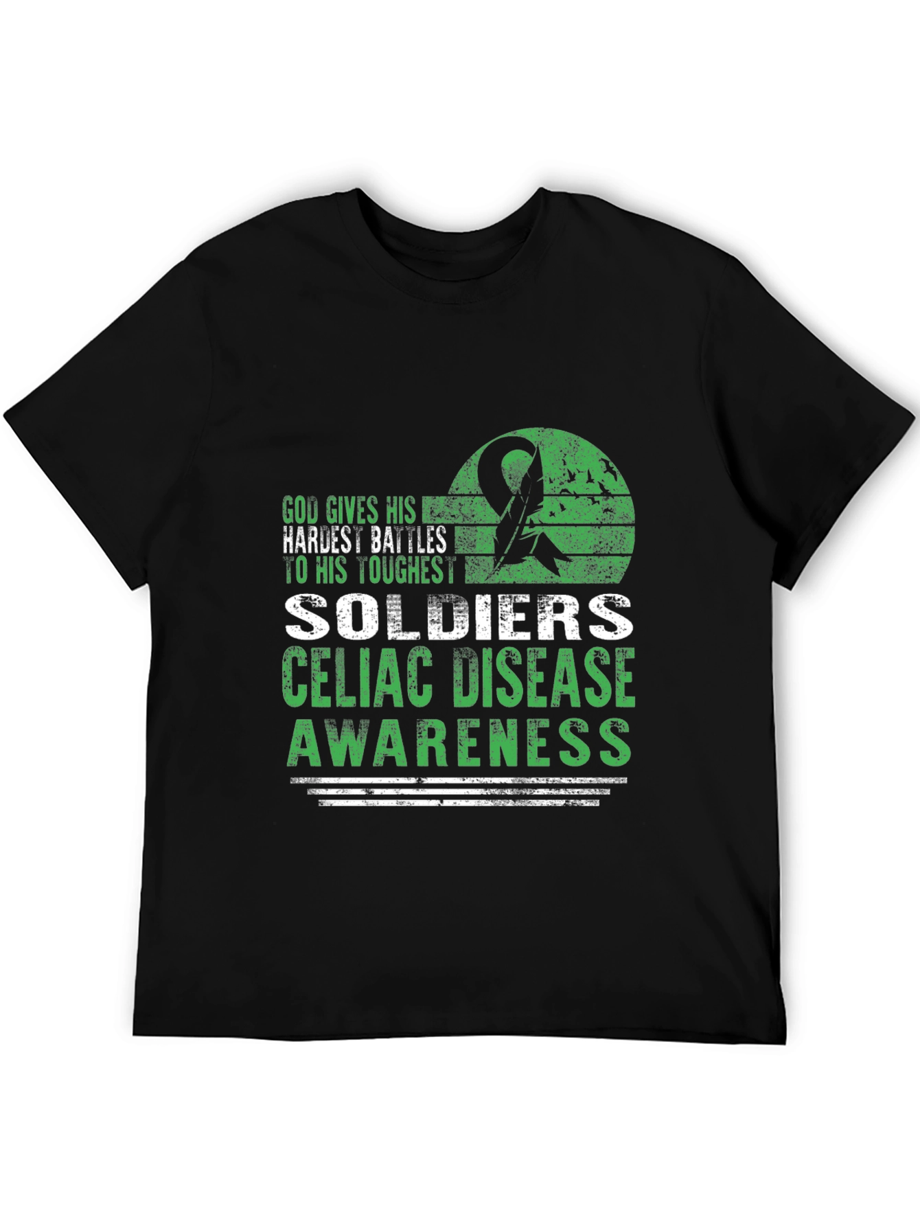 Celiac Disease Awareness Soldier T-Shirt