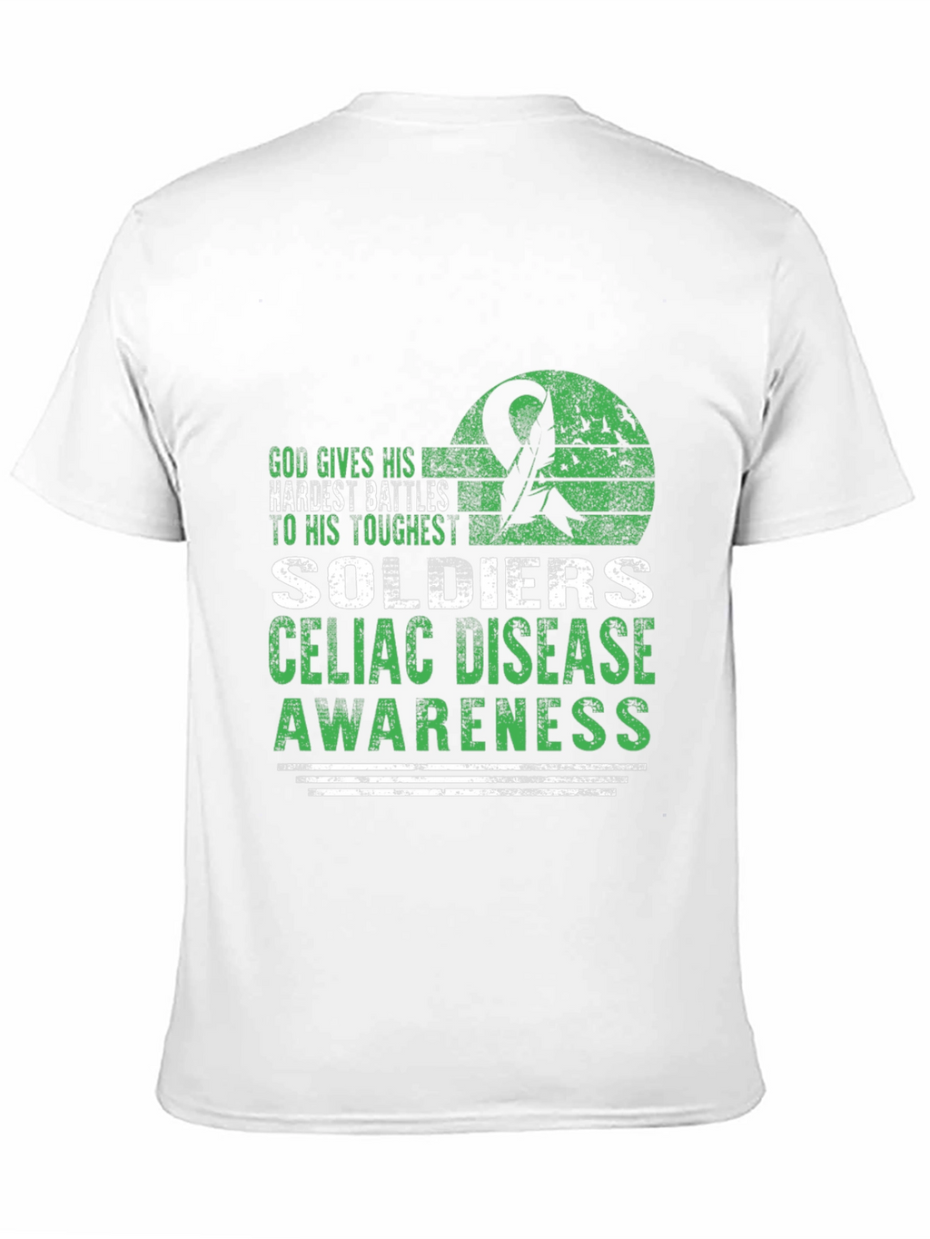 Celiac Disease Awareness Soldier T-Shirt