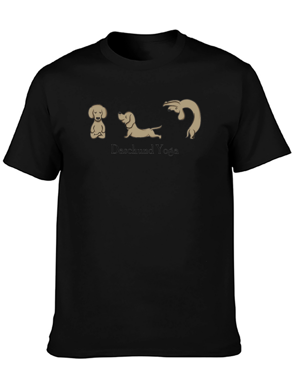 Dachshund Yoga Graphic Tee - Funny Dog Lover Shirt